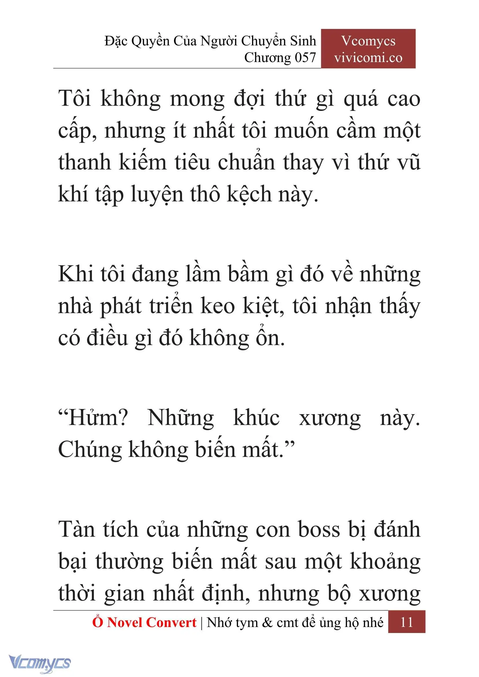 [Novel] Đặc Quyền Của Người Chuyển Sinh Chapter 57 - Trang 14