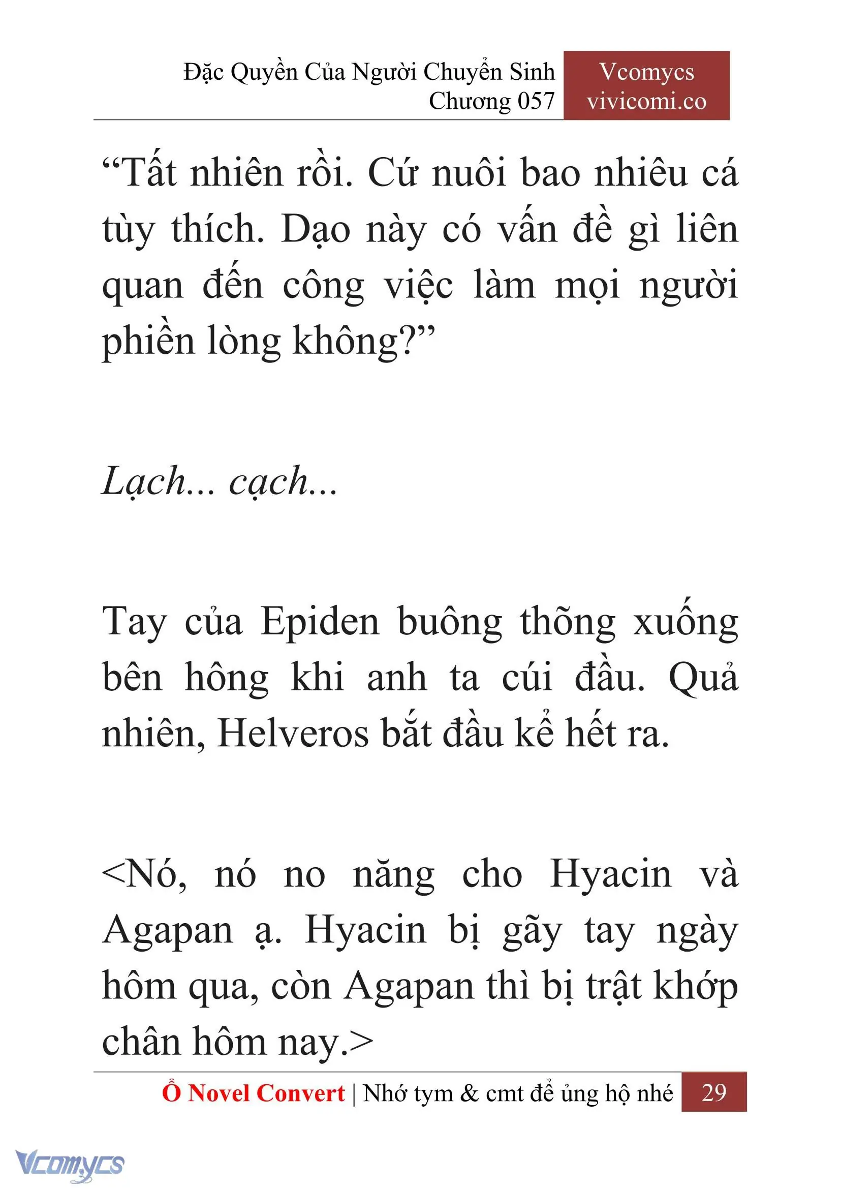 [Novel] Đặc Quyền Của Người Chuyển Sinh Chapter 57 - Trang 32