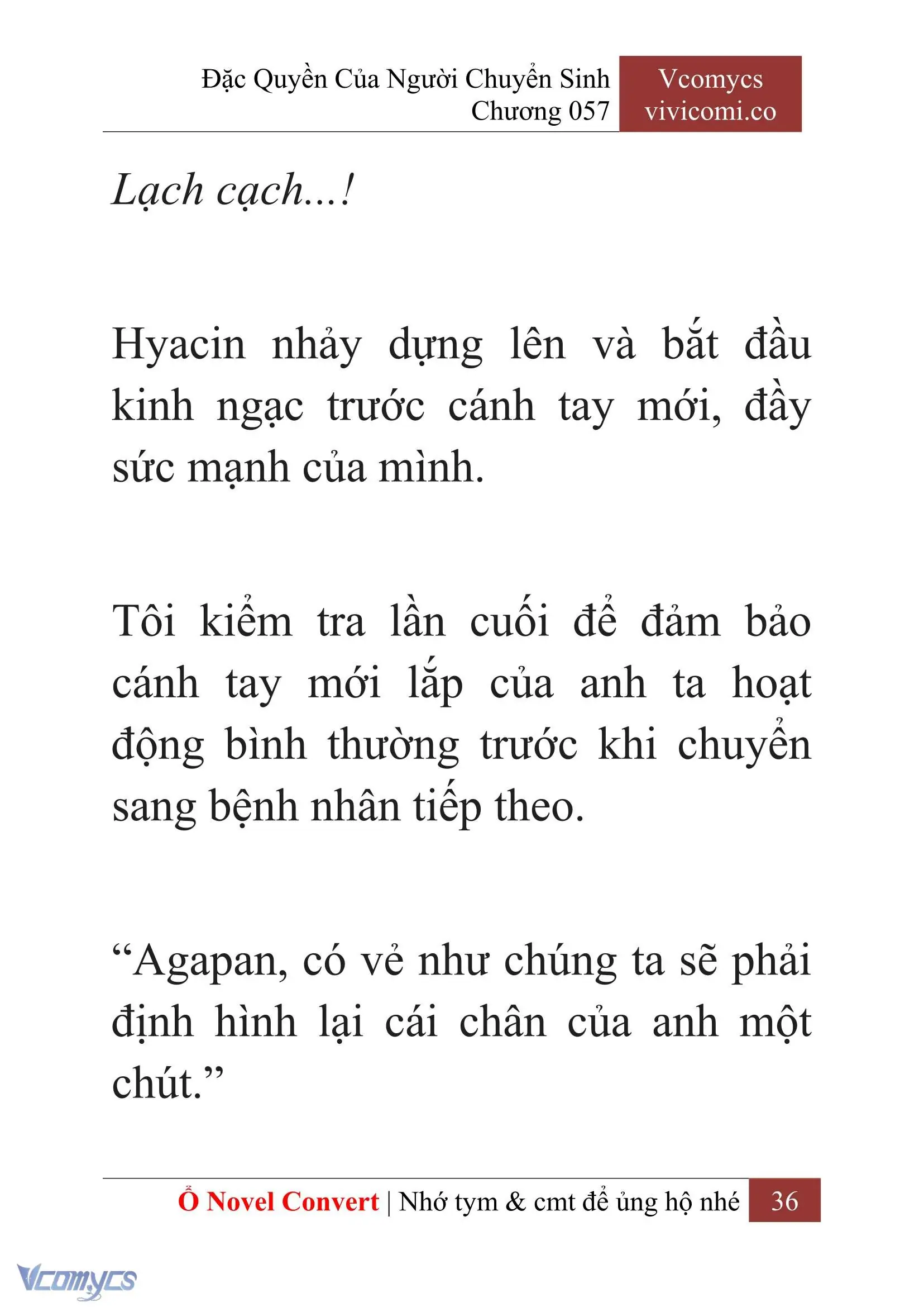 [Novel] Đặc Quyền Của Người Chuyển Sinh Chapter 57 - Trang 39