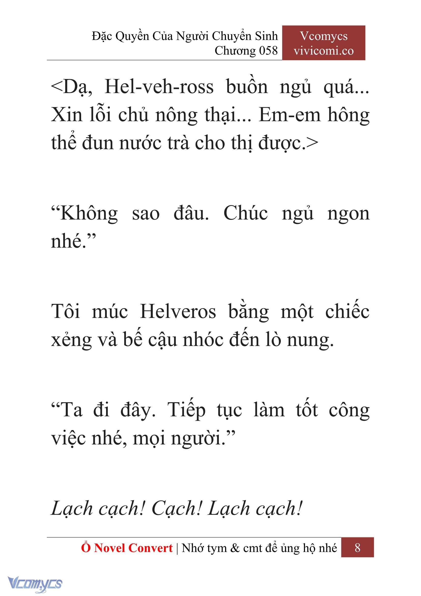 [Novel] Đặc Quyền Của Người Chuyển Sinh Chapter 58 - Trang 11