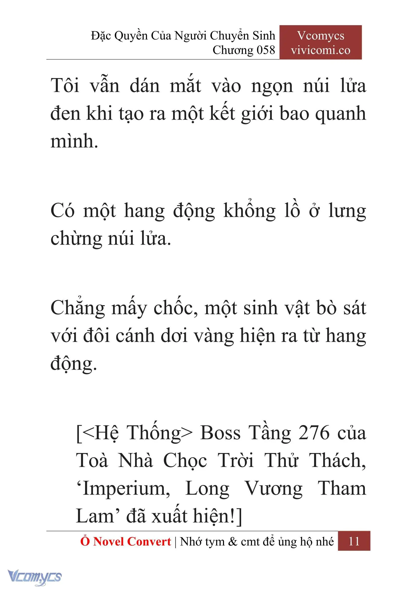 [Novel] Đặc Quyền Của Người Chuyển Sinh Chapter 58 - Trang 14