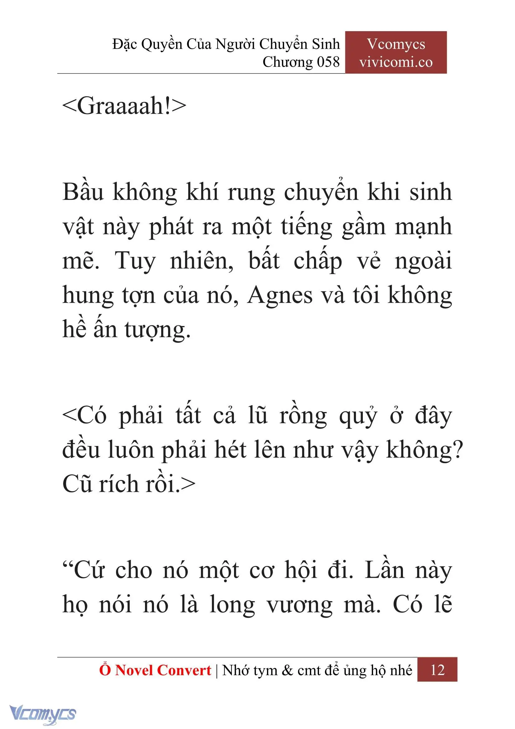 [Novel] Đặc Quyền Của Người Chuyển Sinh Chapter 58 - Trang 15