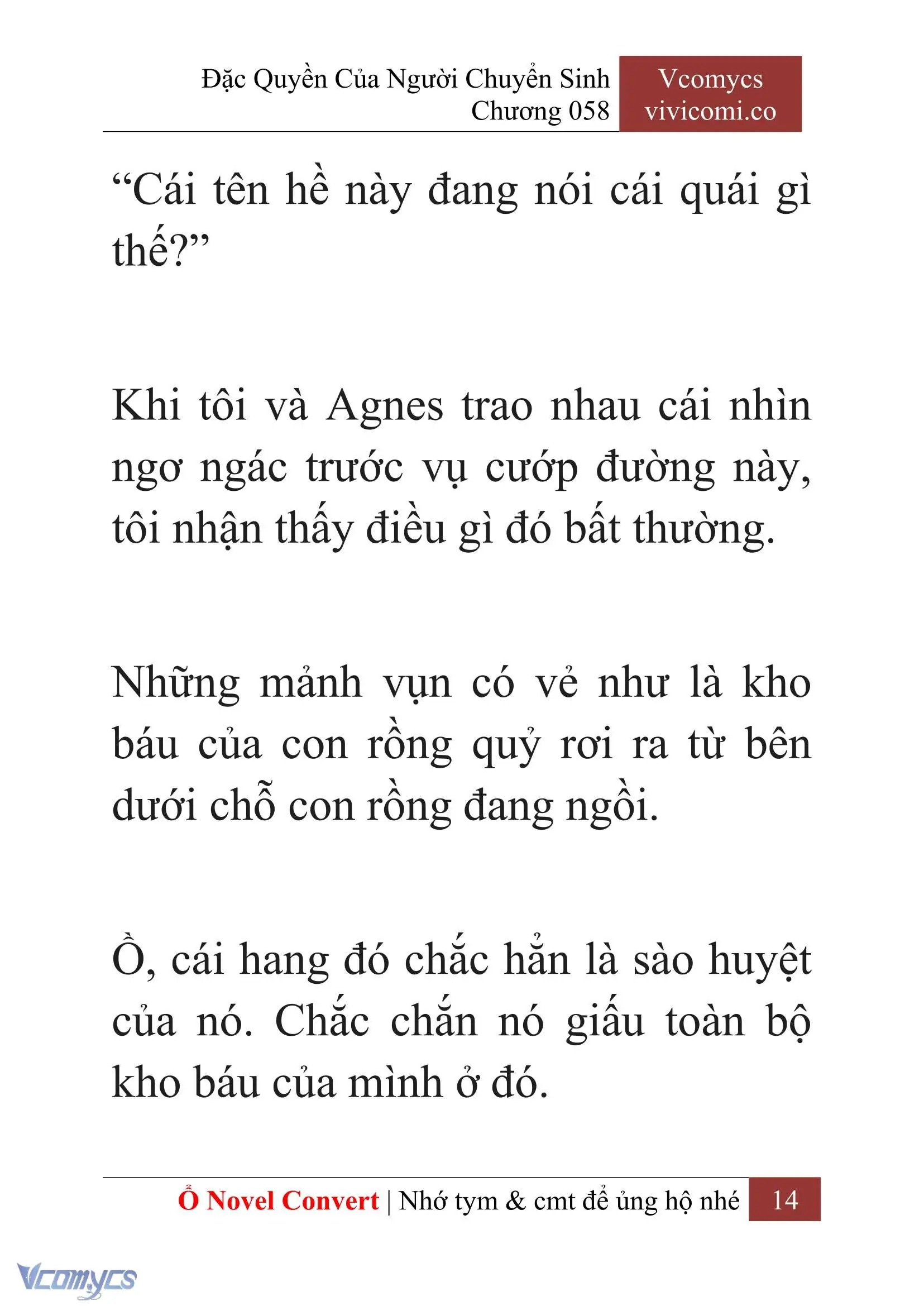 [Novel] Đặc Quyền Của Người Chuyển Sinh Chapter 58 - Trang 17