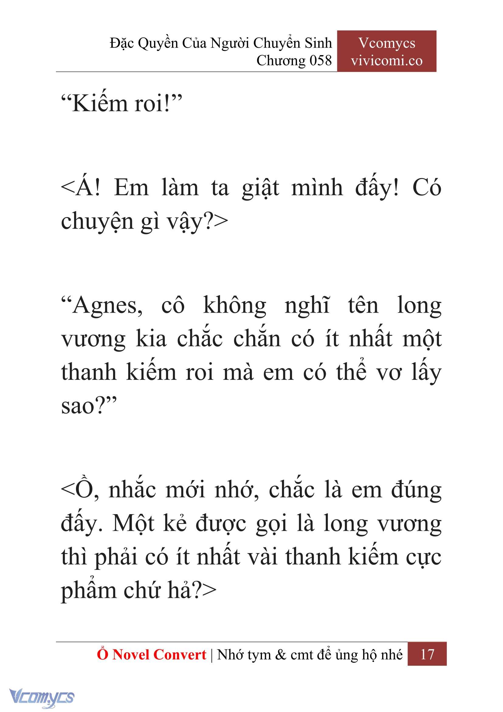 [Novel] Đặc Quyền Của Người Chuyển Sinh Chapter 58 - Trang 20
