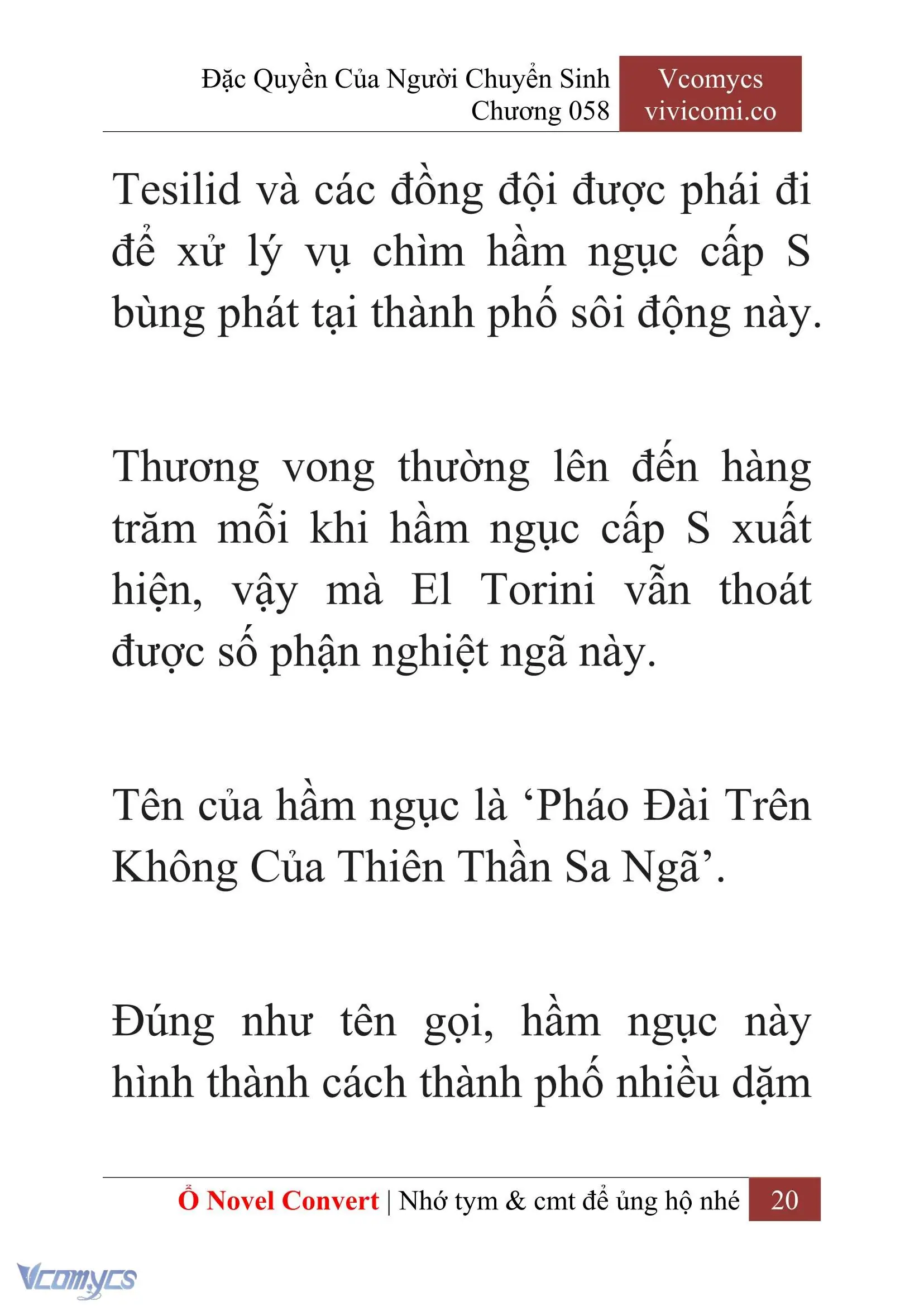 [Novel] Đặc Quyền Của Người Chuyển Sinh Chapter 58 - Trang 23