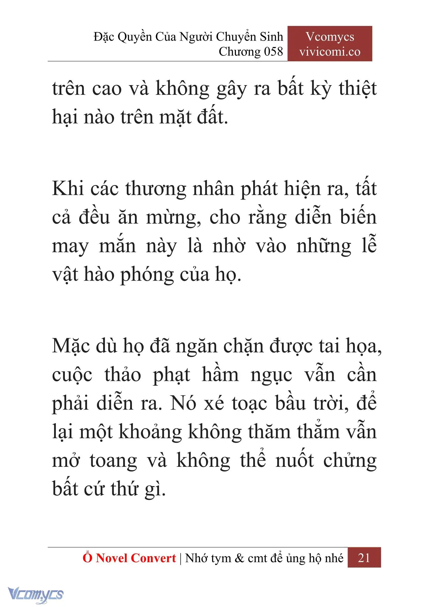 [Novel] Đặc Quyền Của Người Chuyển Sinh Chapter 58 - Trang 24