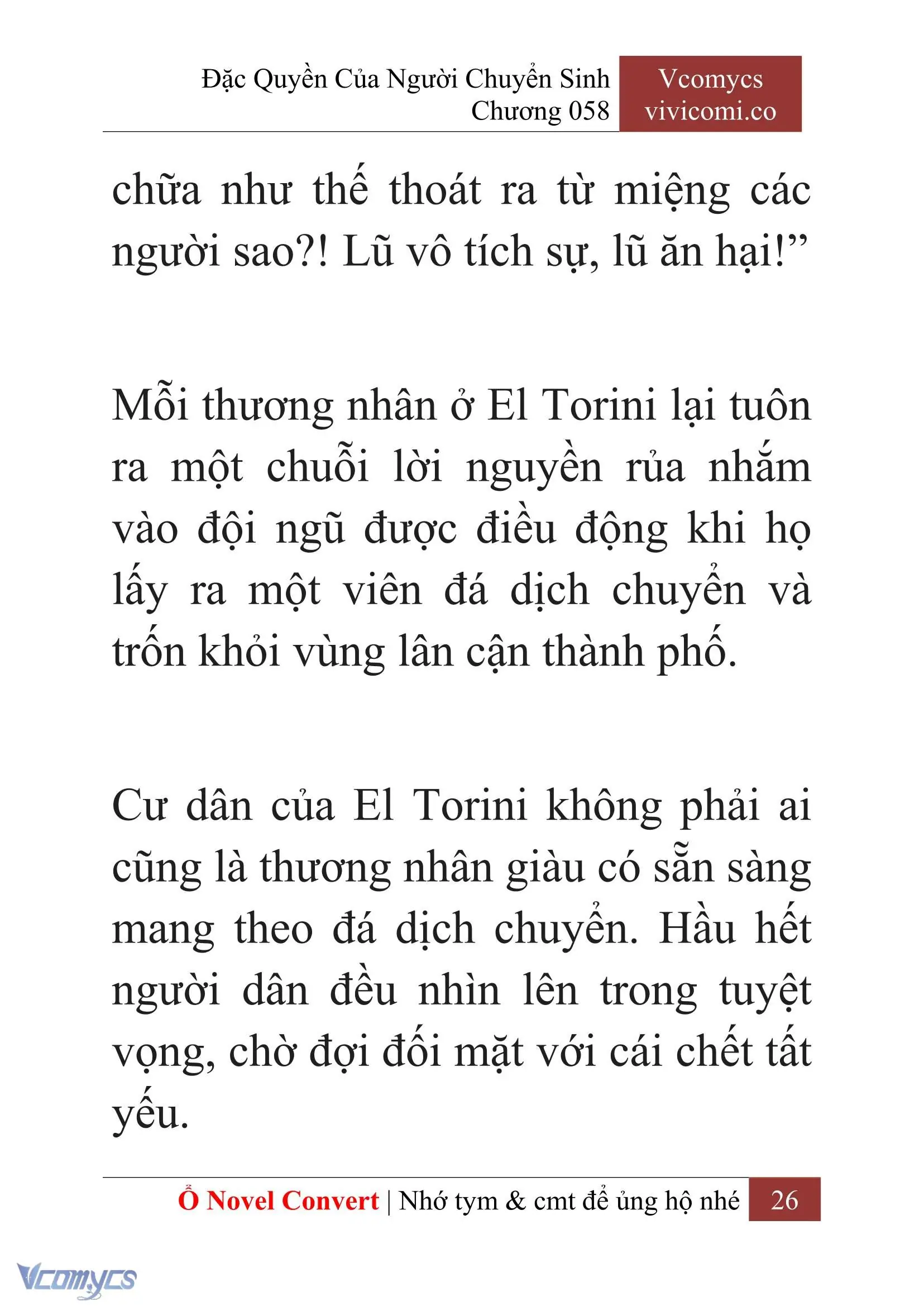 [Novel] Đặc Quyền Của Người Chuyển Sinh Chapter 58 - Trang 29
