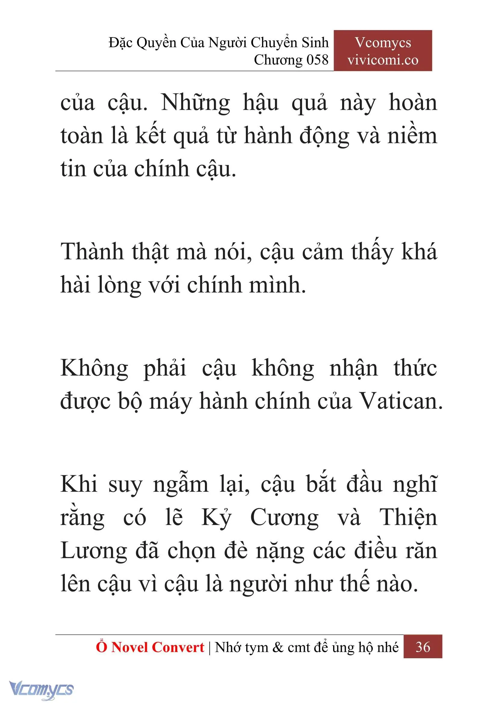 [Novel] Đặc Quyền Của Người Chuyển Sinh Chapter 58 - Trang 39