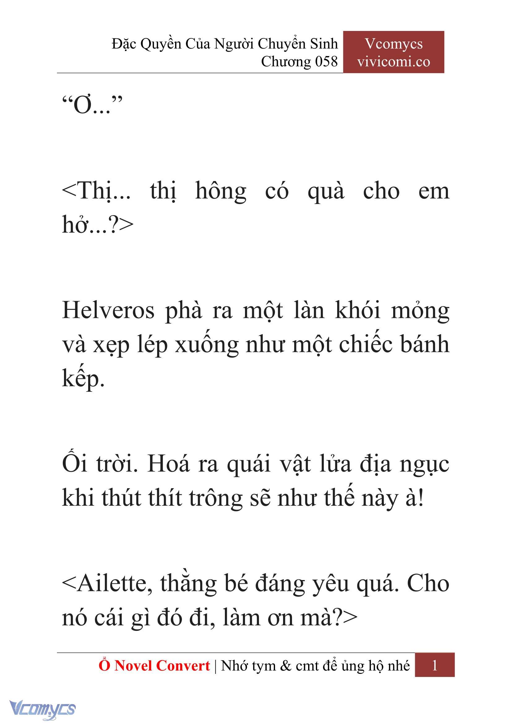 [Novel] Đặc Quyền Của Người Chuyển Sinh Chapter 58 - Trang 4