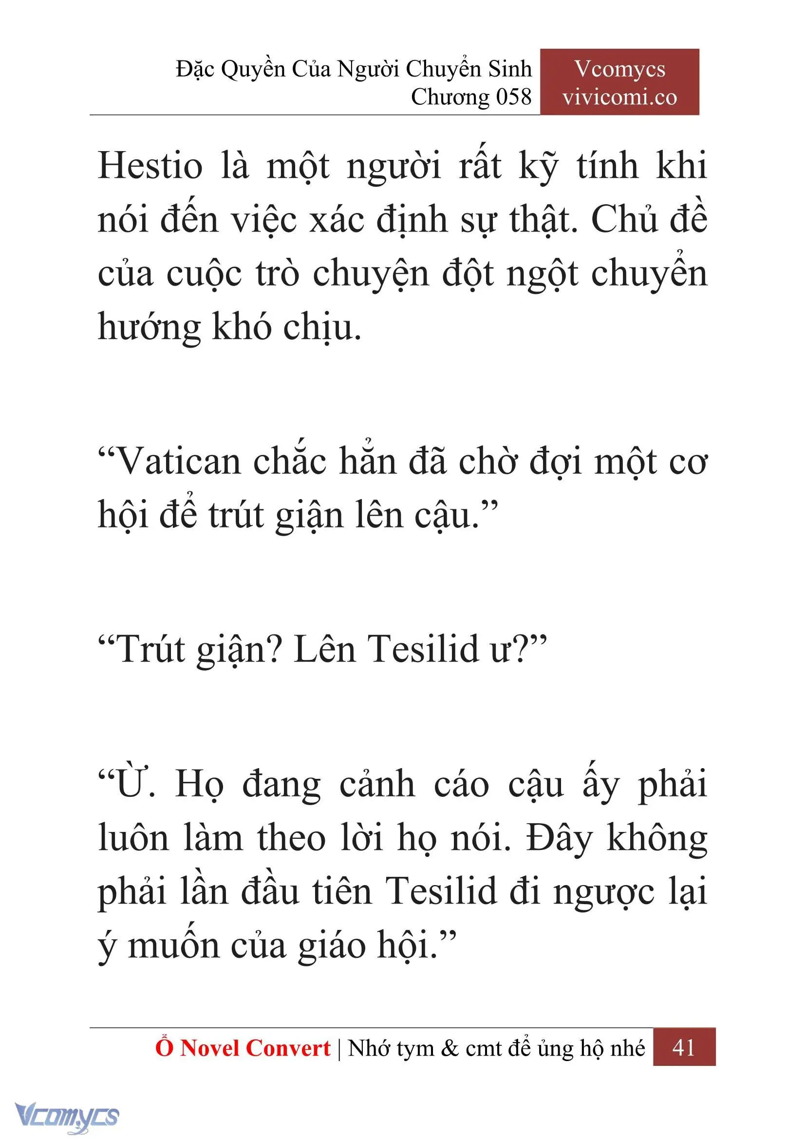 [Novel] Đặc Quyền Của Người Chuyển Sinh Chapter 58 - Trang 44