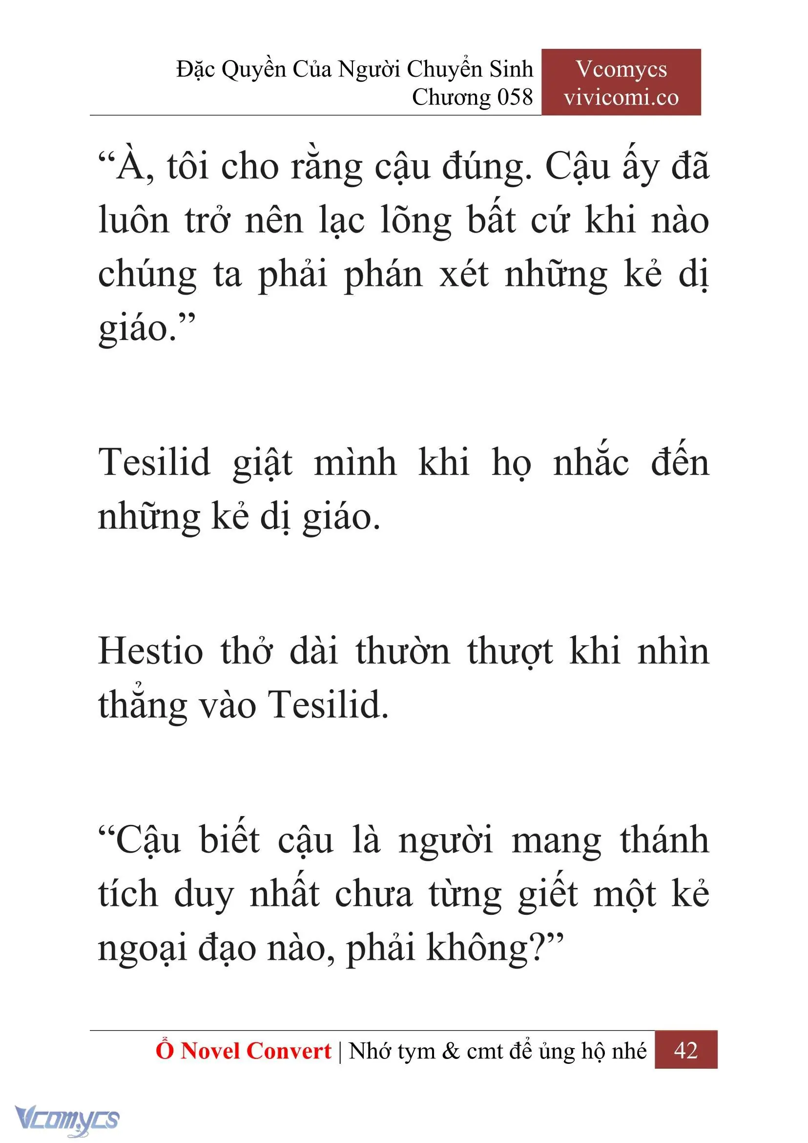 [Novel] Đặc Quyền Của Người Chuyển Sinh Chapter 58 - Trang 45
