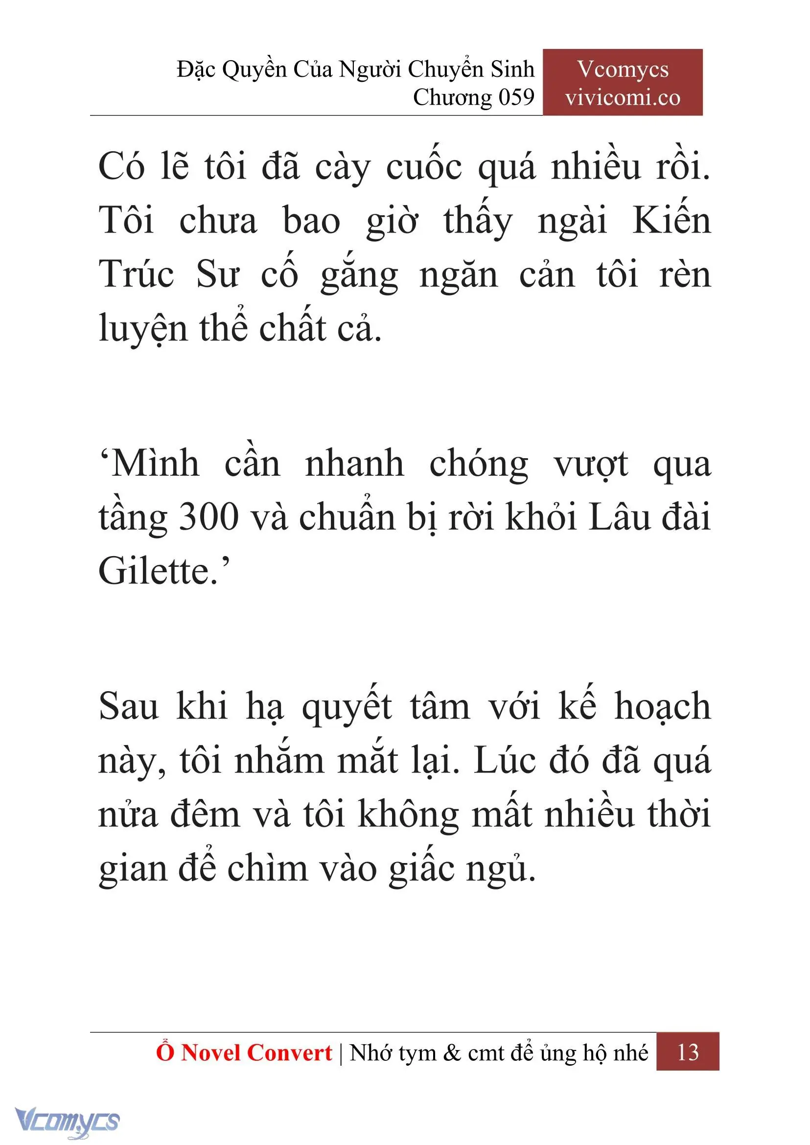 [Novel] Đặc Quyền Của Người Chuyển Sinh Chapter 59 - Trang 15