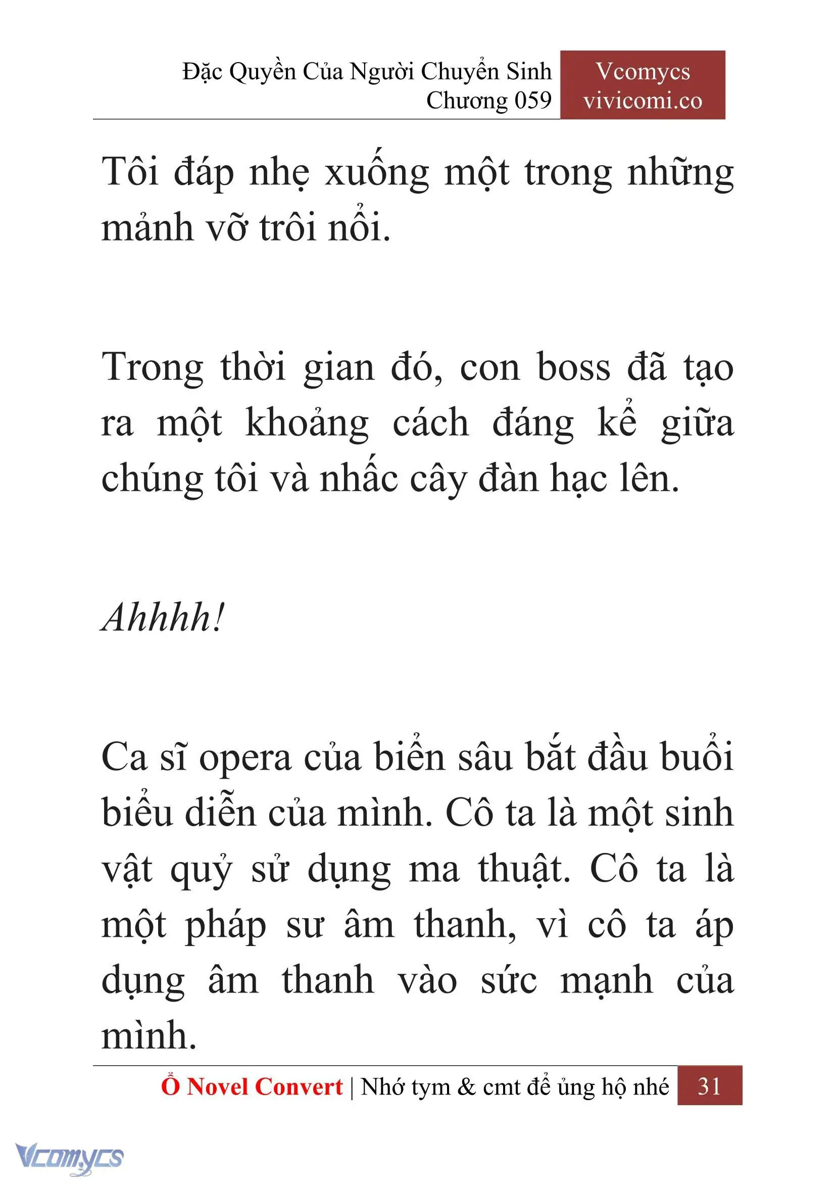 [Novel] Đặc Quyền Của Người Chuyển Sinh Chapter 59 - Trang 33