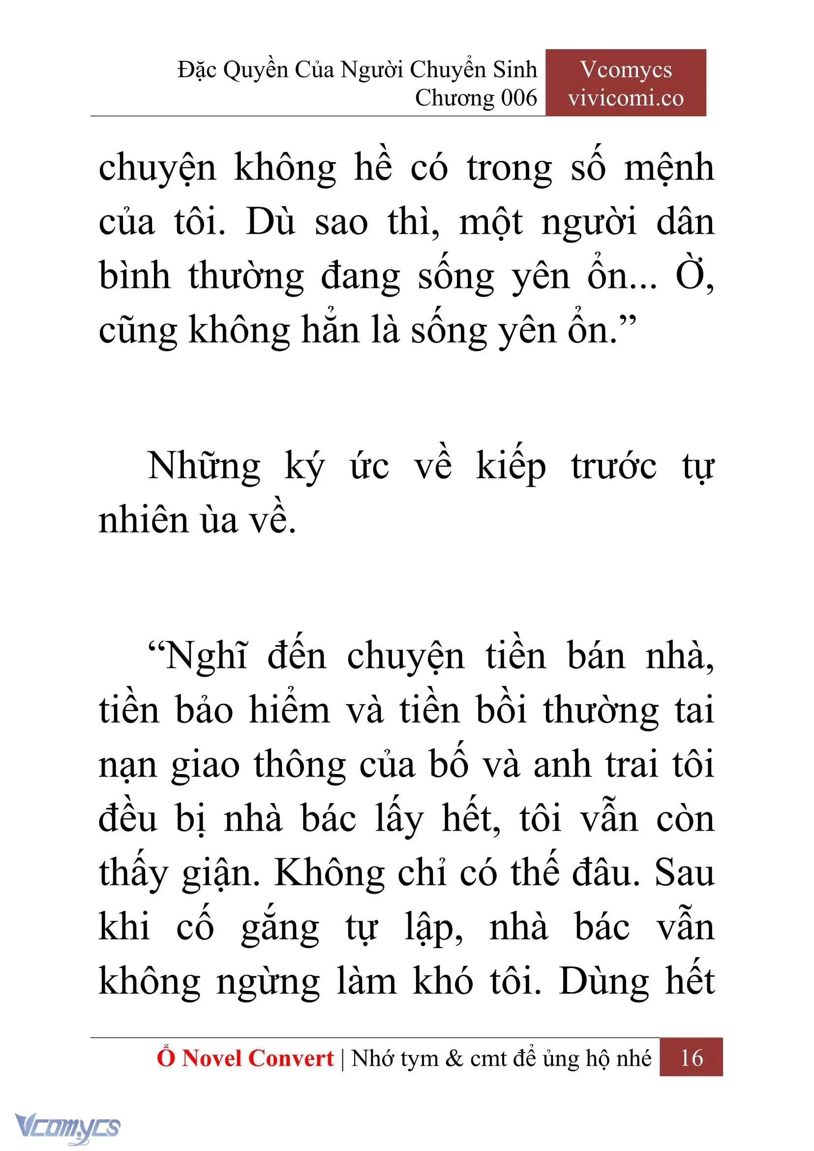 [Novel] Đặc Quyền Của Người Chuyển Sinh Chapter 6 - Trang 19