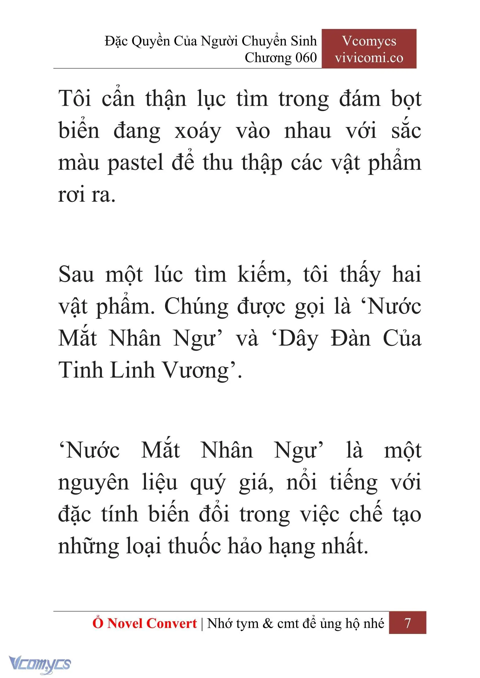 [Novel] Đặc Quyền Của Người Chuyển Sinh Chapter 60 - Trang 10