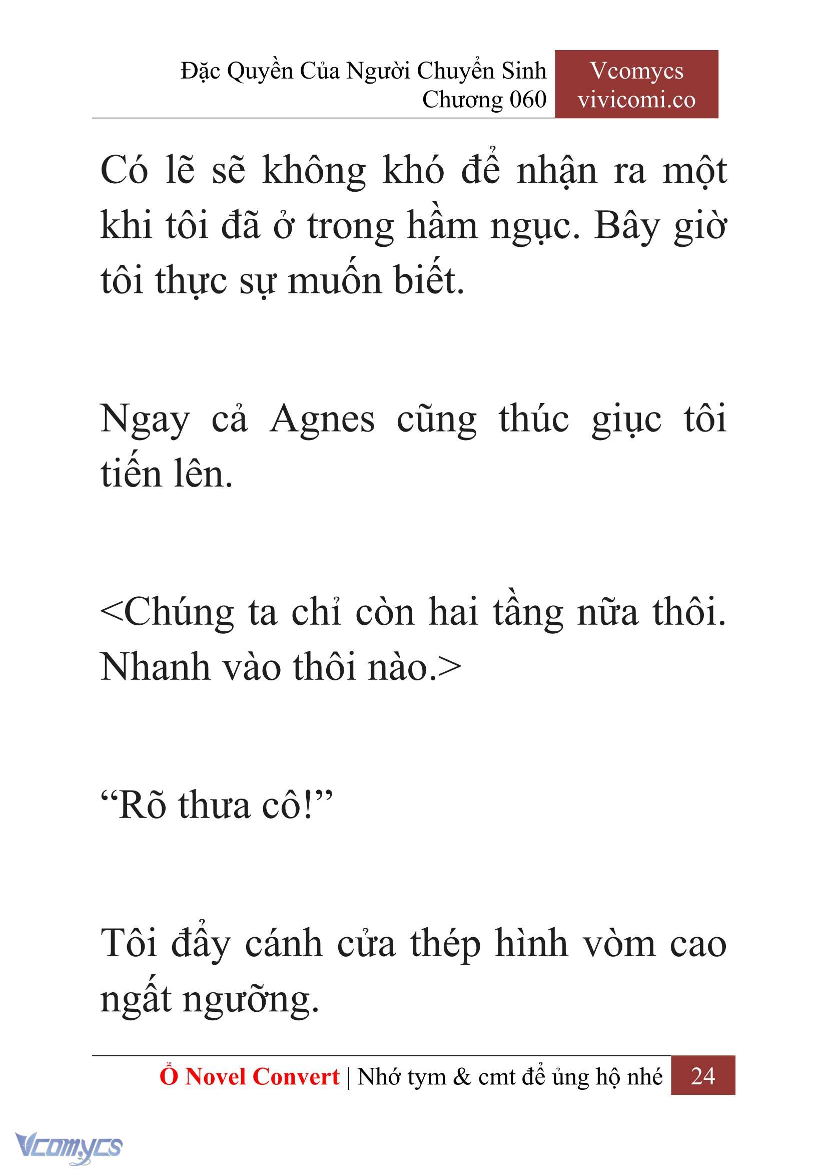 [Novel] Đặc Quyền Của Người Chuyển Sinh Chapter 60 - Trang 27