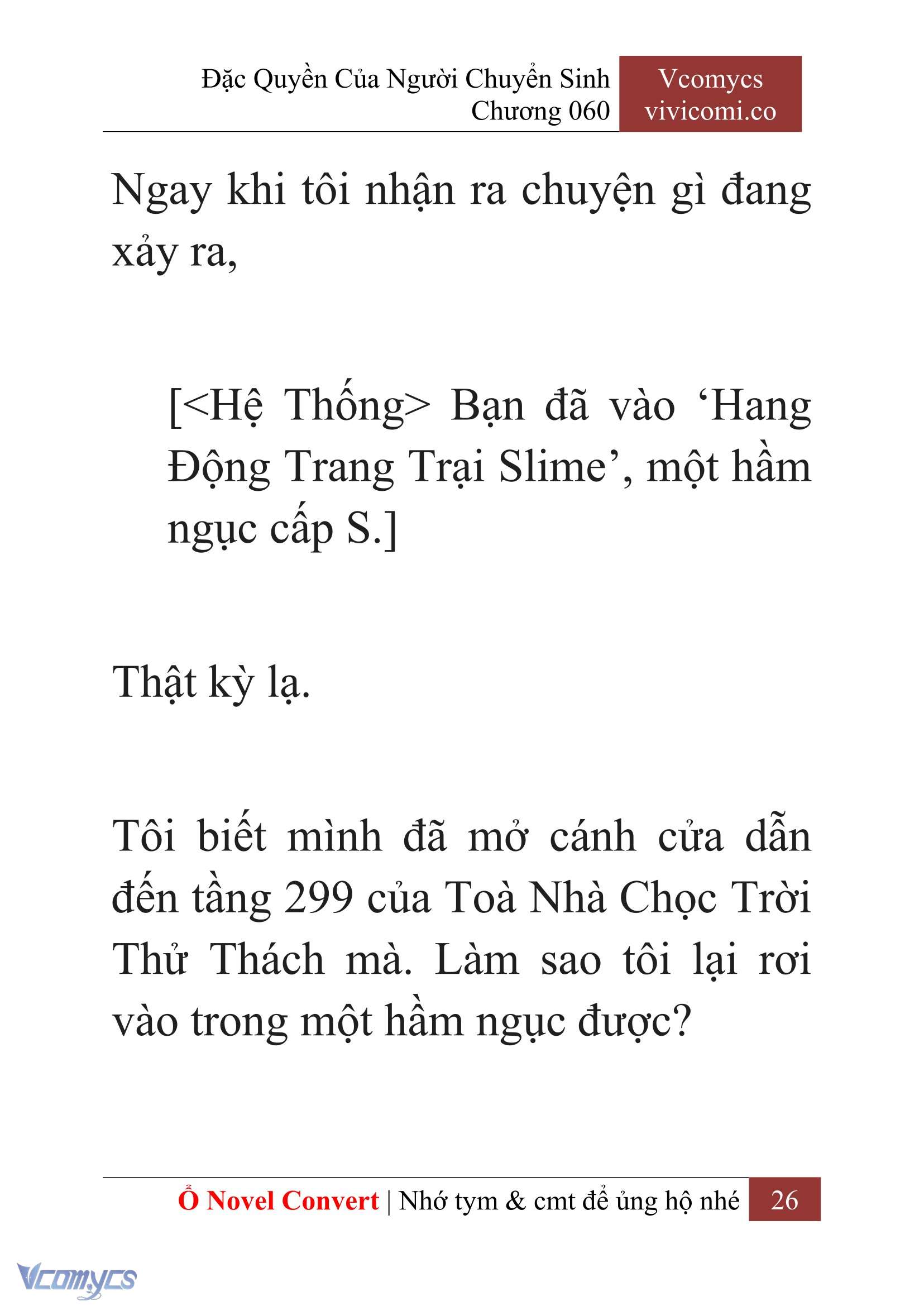 [Novel] Đặc Quyền Của Người Chuyển Sinh Chapter 60 - Trang 29