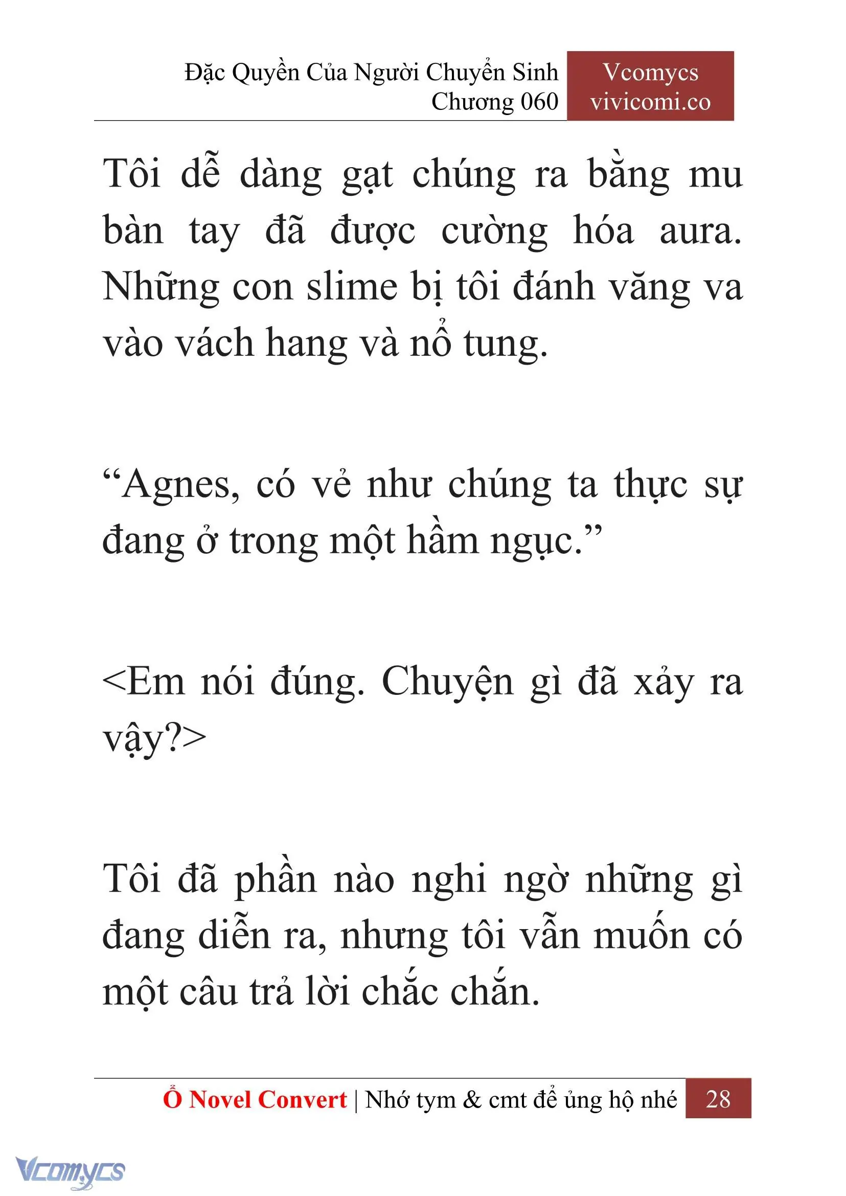 [Novel] Đặc Quyền Của Người Chuyển Sinh Chapter 60 - Trang 31