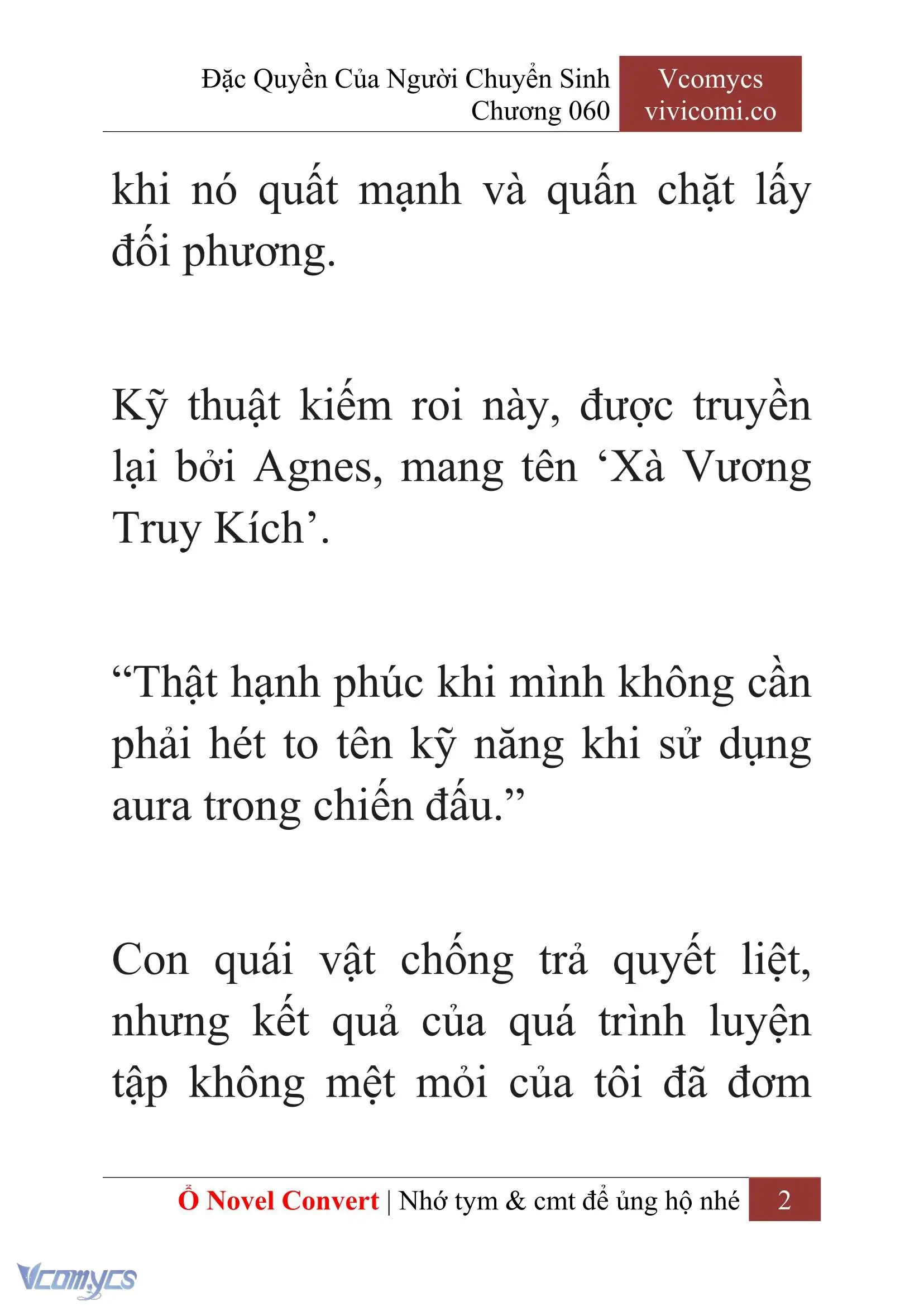 [Novel] Đặc Quyền Của Người Chuyển Sinh Chapter 60 - Trang 5