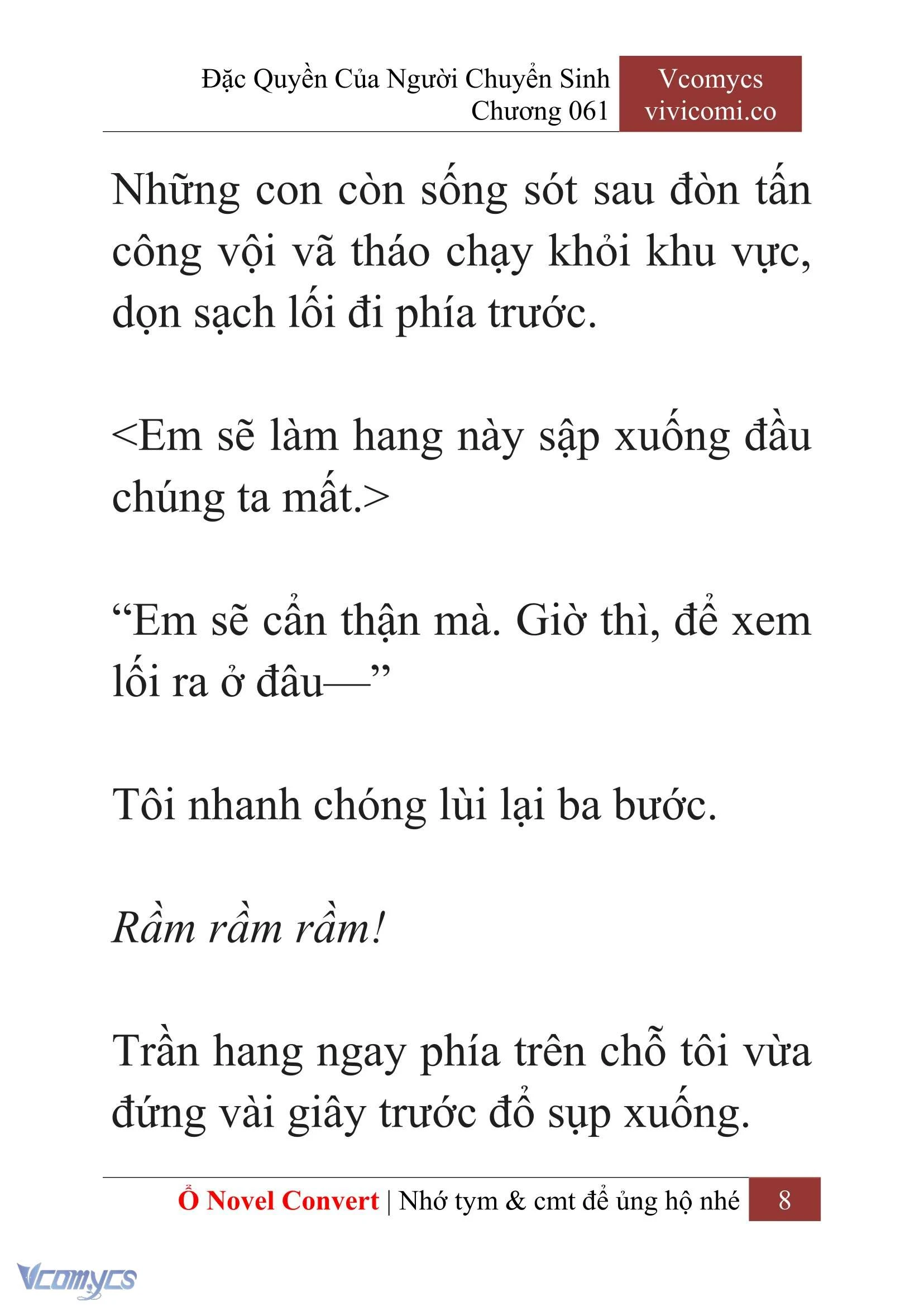 [Novel] Đặc Quyền Của Người Chuyển Sinh Chapter 61 - Trang 11