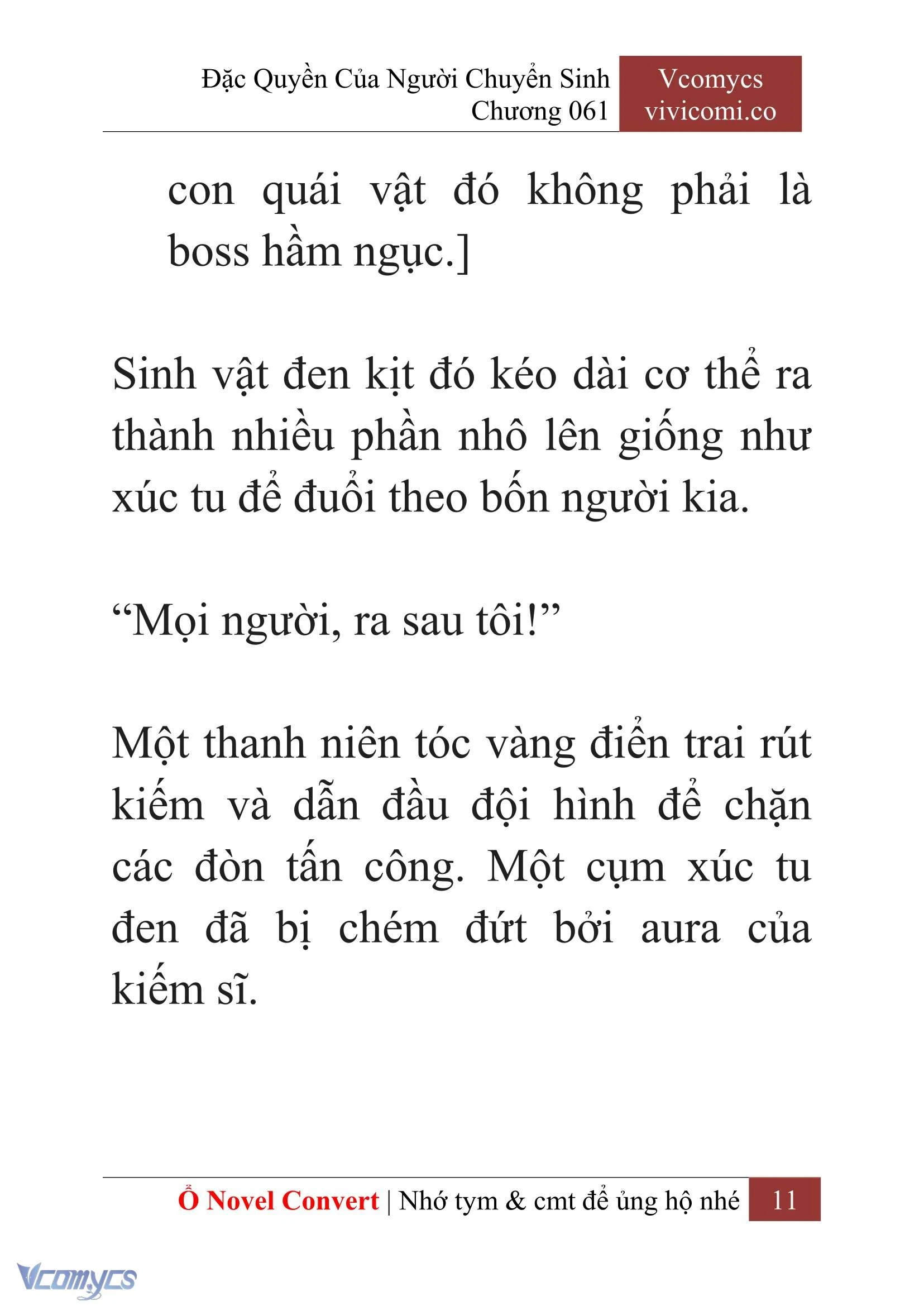 [Novel] Đặc Quyền Của Người Chuyển Sinh Chapter 61 - Trang 14