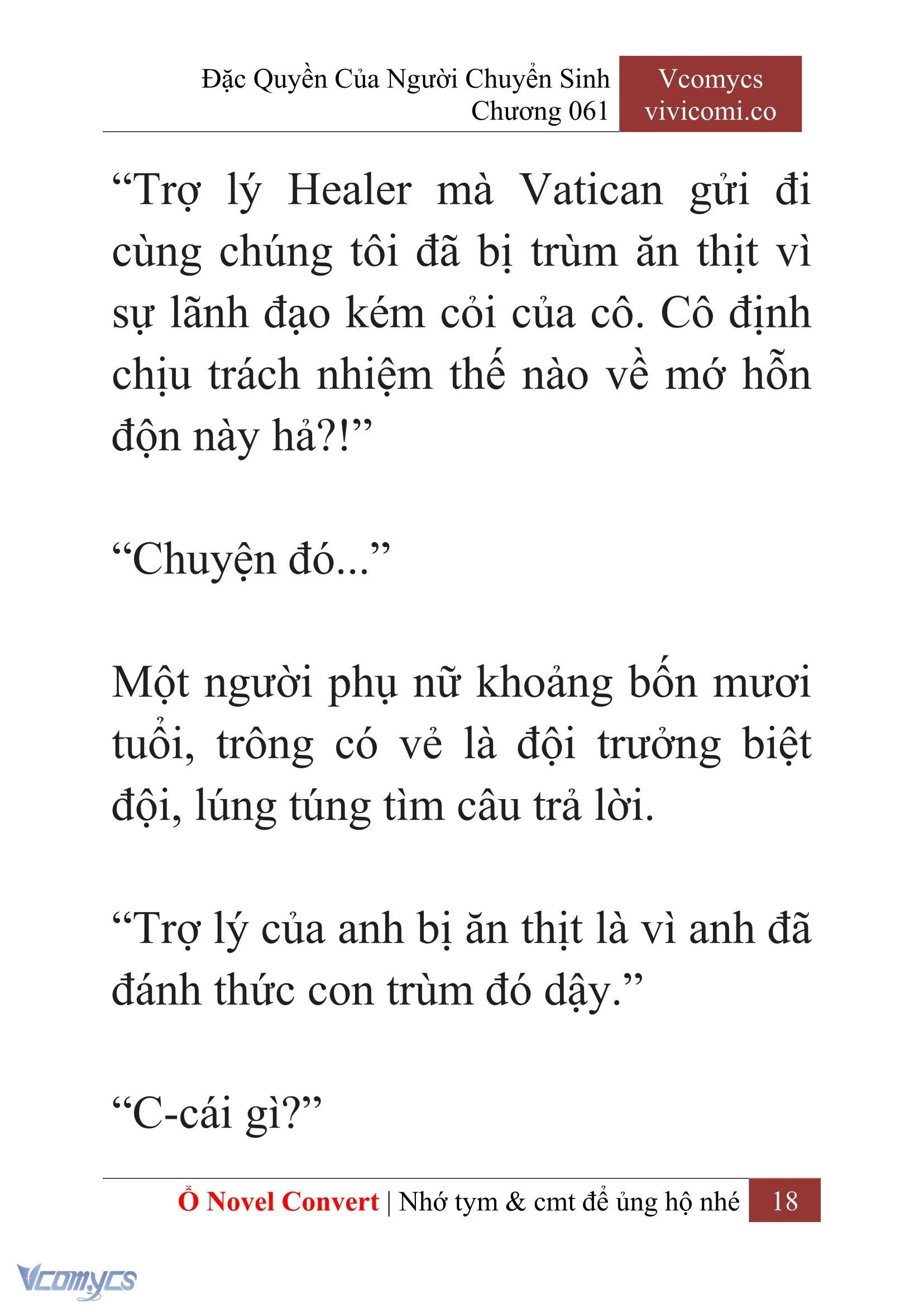 [Novel] Đặc Quyền Của Người Chuyển Sinh Chapter 61 - Trang 21