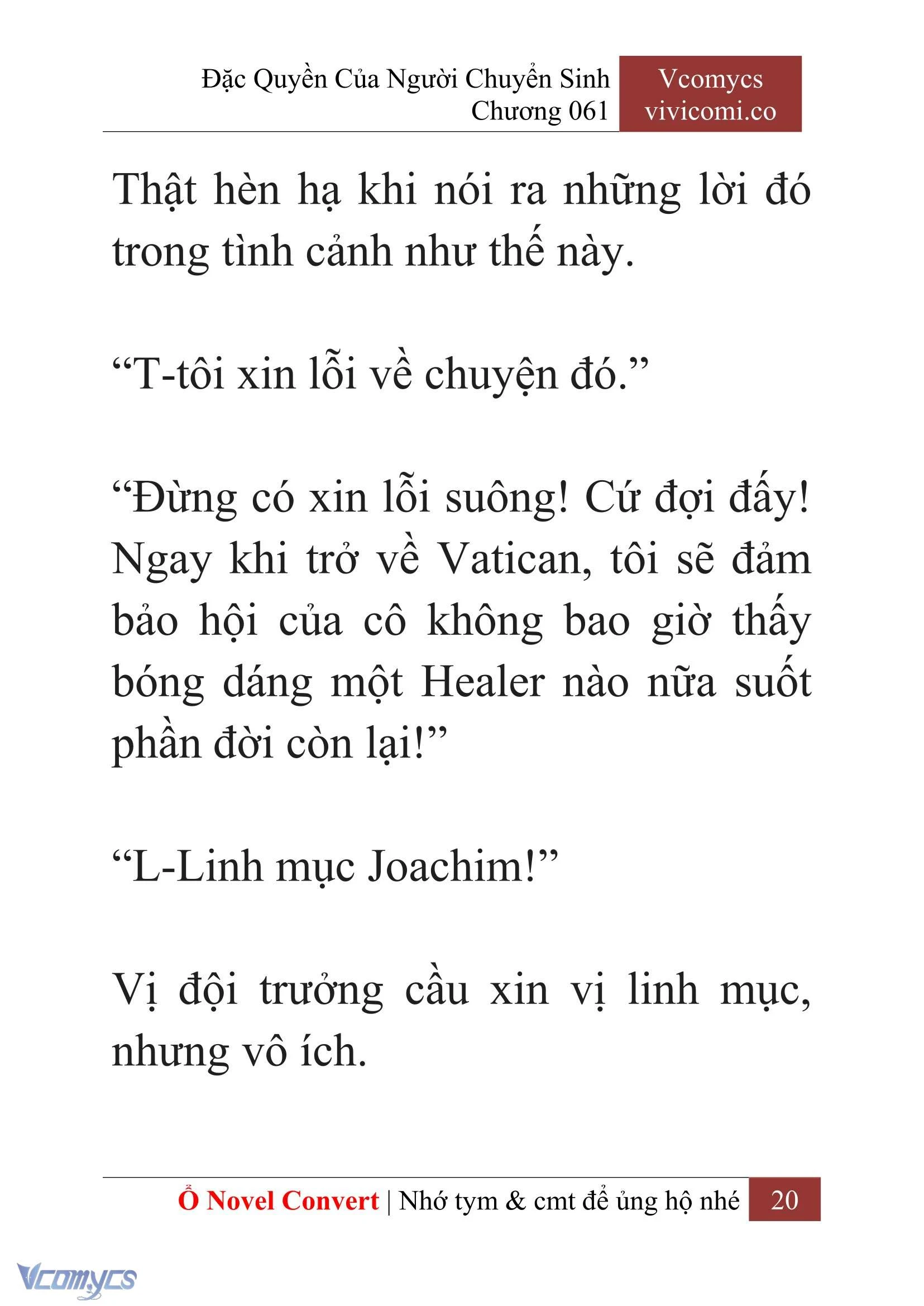 [Novel] Đặc Quyền Của Người Chuyển Sinh Chapter 61 - Trang 23