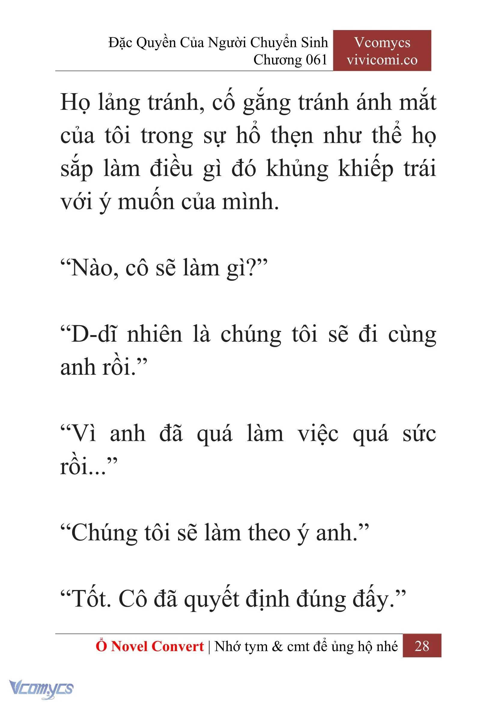 [Novel] Đặc Quyền Của Người Chuyển Sinh Chapter 61 - Trang 31
