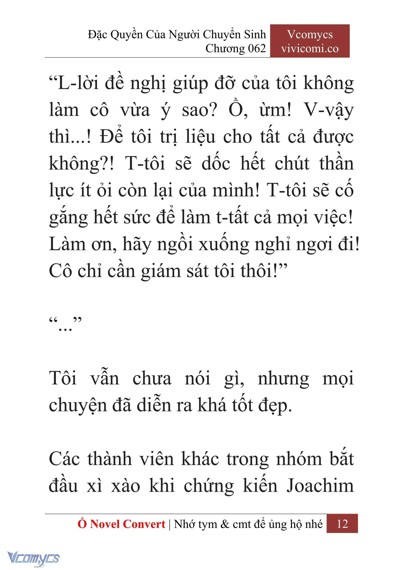 [Novel] Đặc Quyền Của Người Chuyển Sinh Chapter 62 - Trang 15
