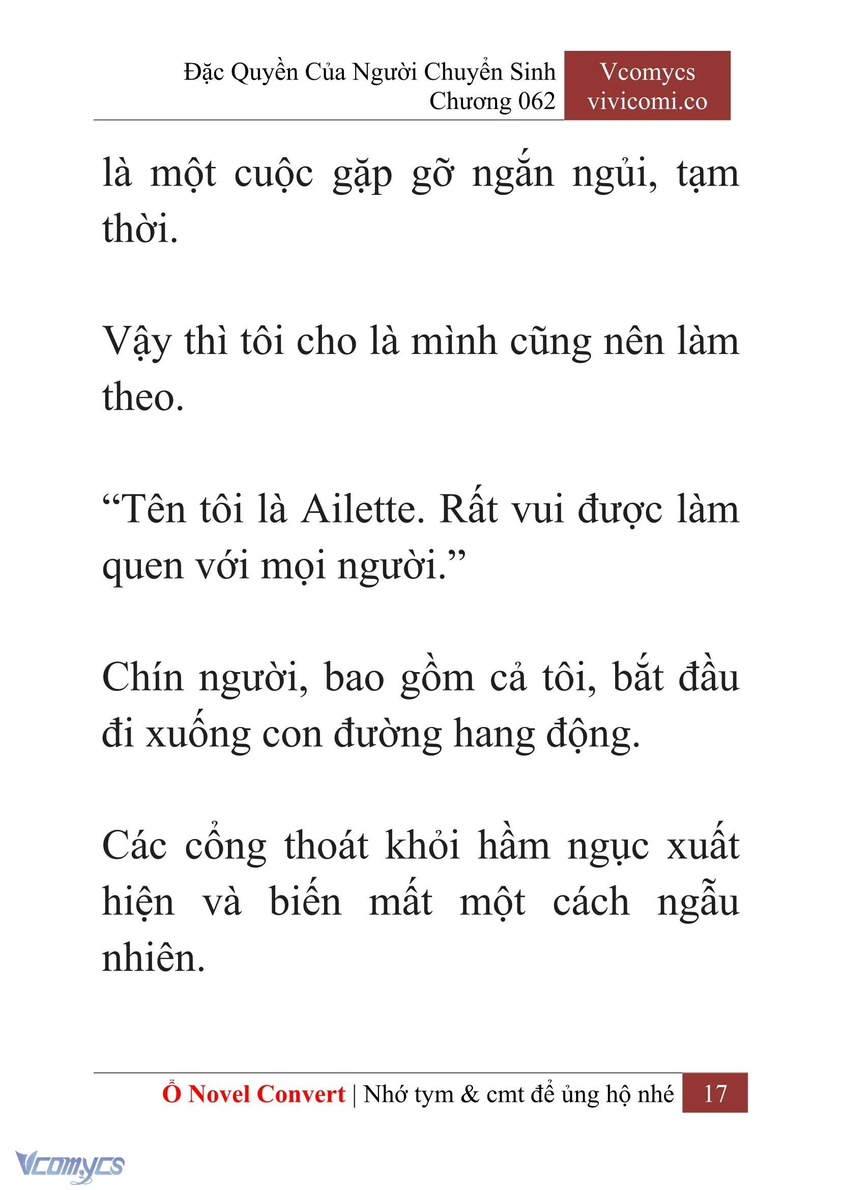 [Novel] Đặc Quyền Của Người Chuyển Sinh Chapter 62 - Trang 20