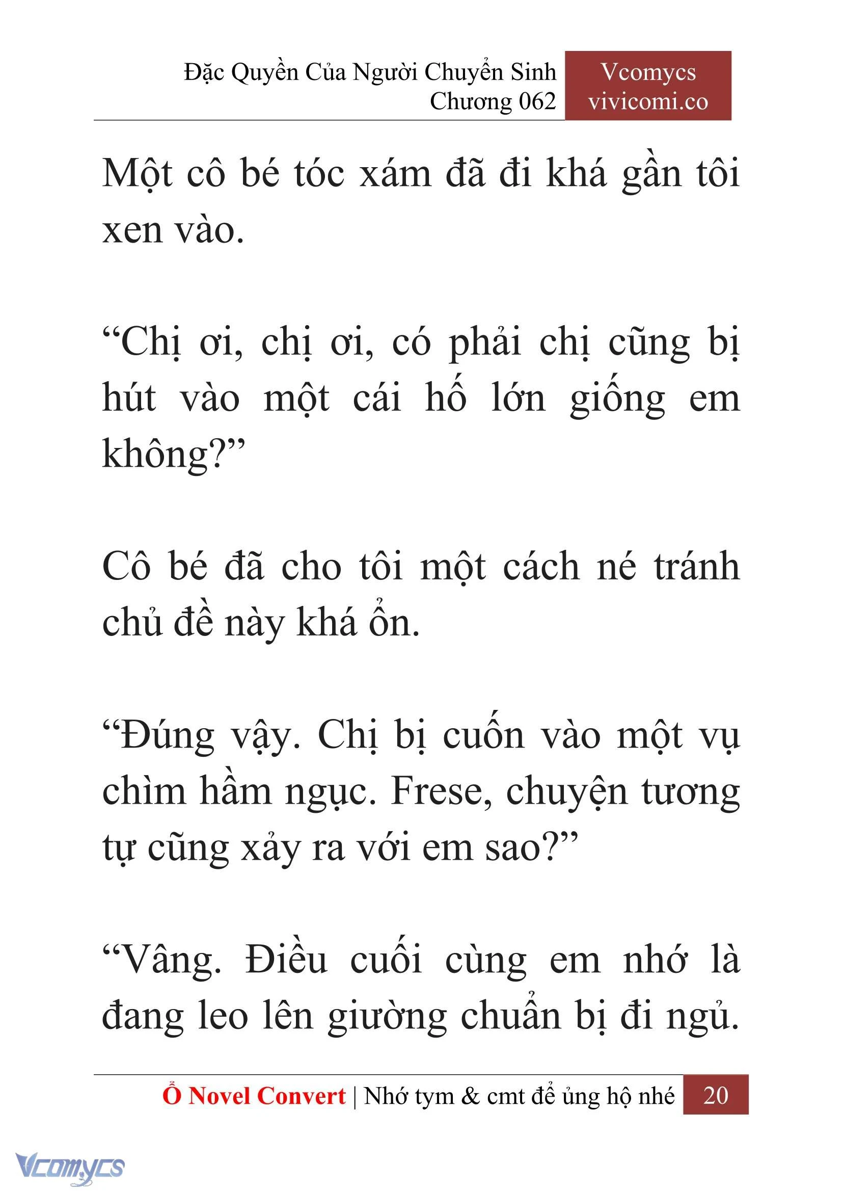 [Novel] Đặc Quyền Của Người Chuyển Sinh Chapter 62 - Trang 23