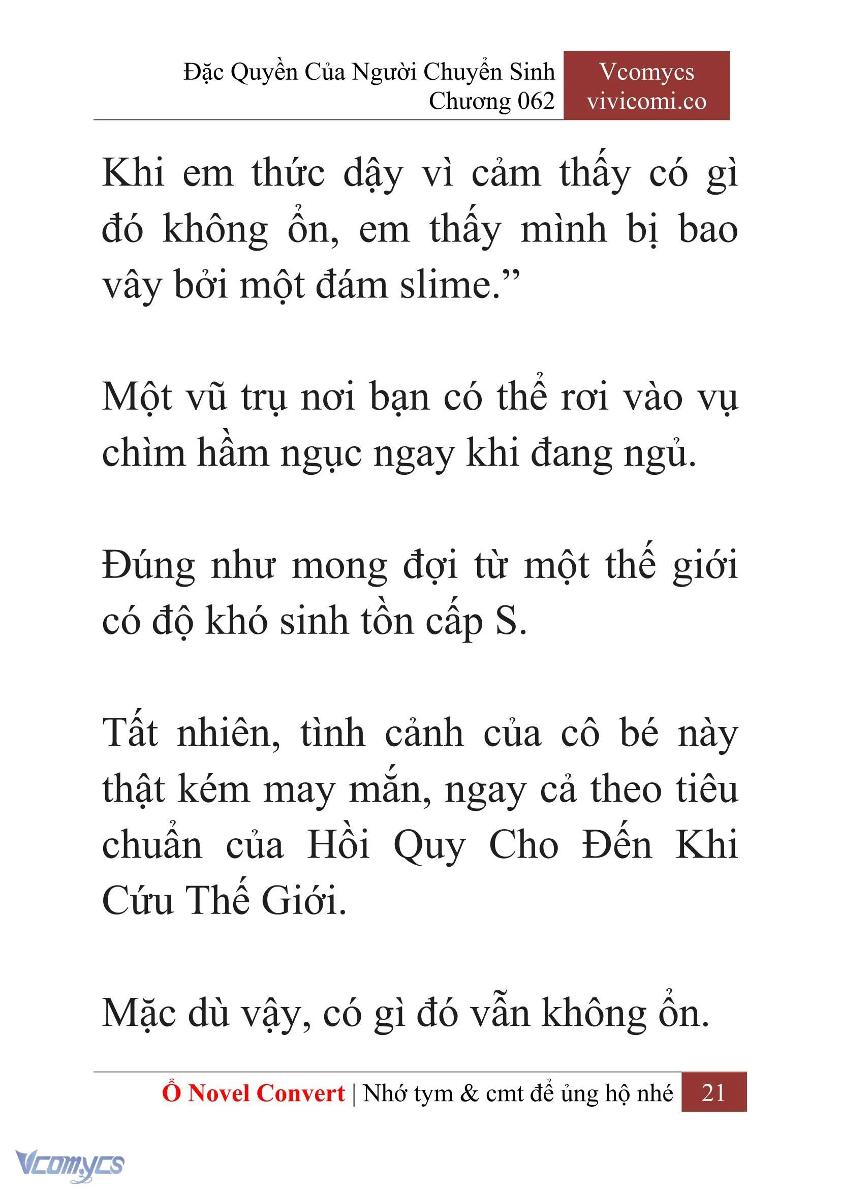 [Novel] Đặc Quyền Của Người Chuyển Sinh Chapter 62 - Trang 24