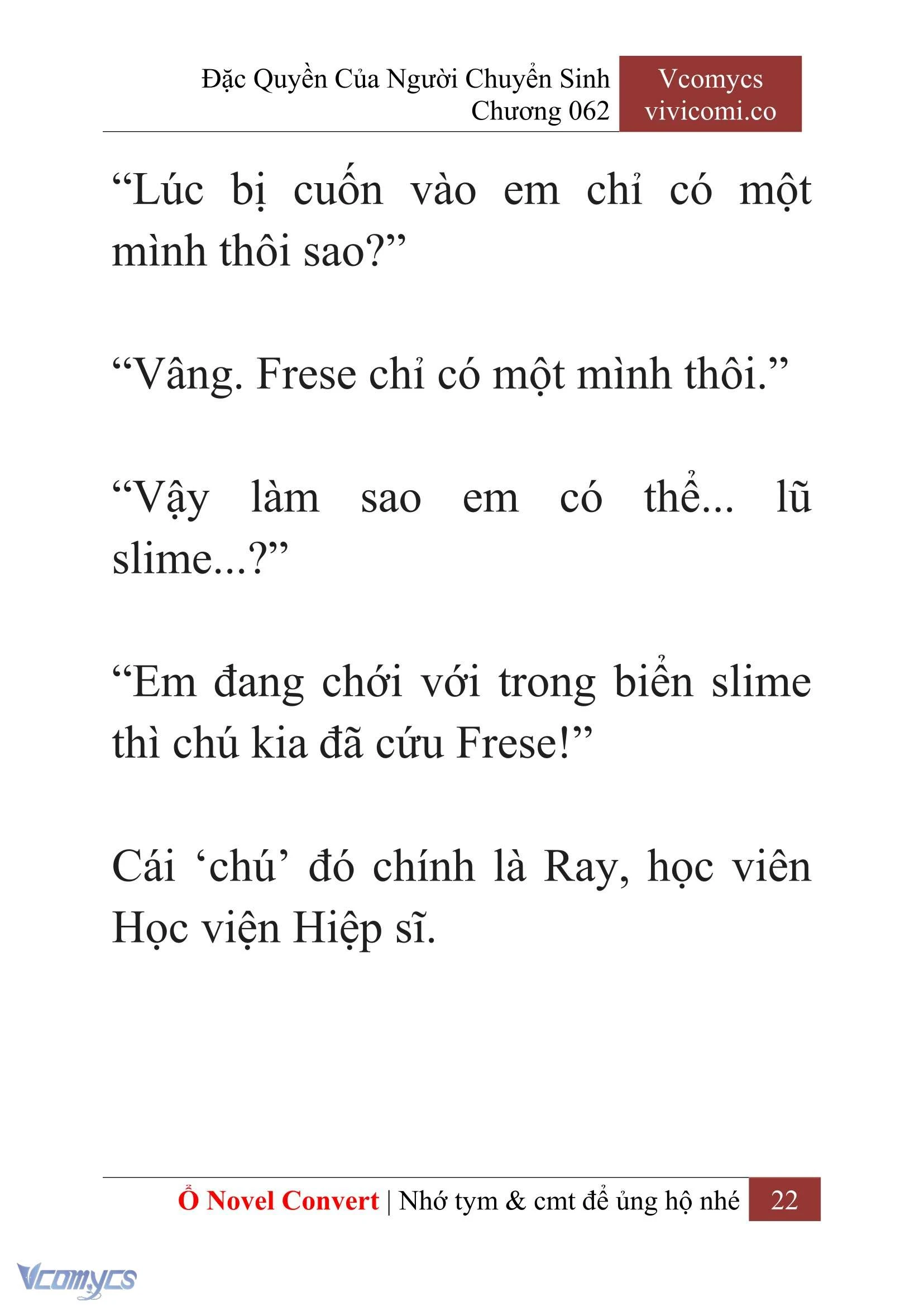 [Novel] Đặc Quyền Của Người Chuyển Sinh Chapter 62 - Trang 25