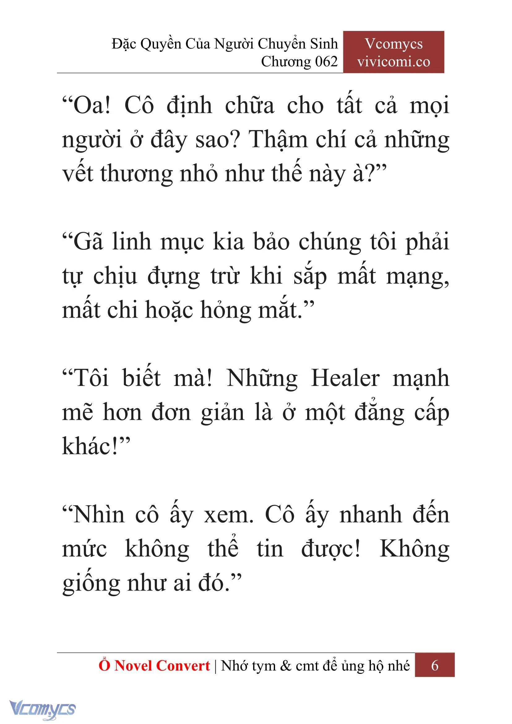 [Novel] Đặc Quyền Của Người Chuyển Sinh Chapter 62 - Trang 9