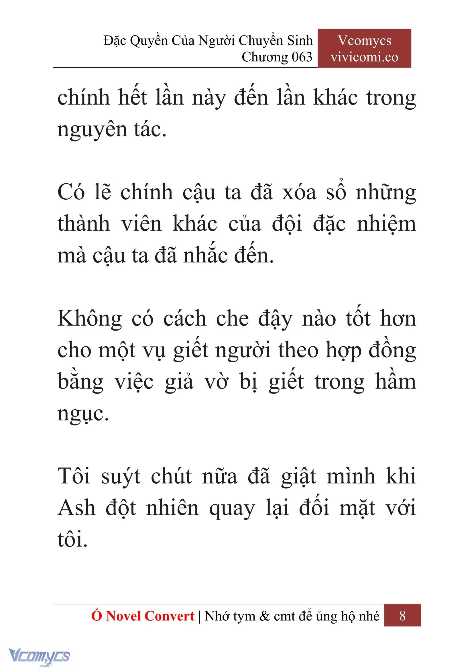 [Novel] Đặc Quyền Của Người Chuyển Sinh Chapter 63 - Trang 11