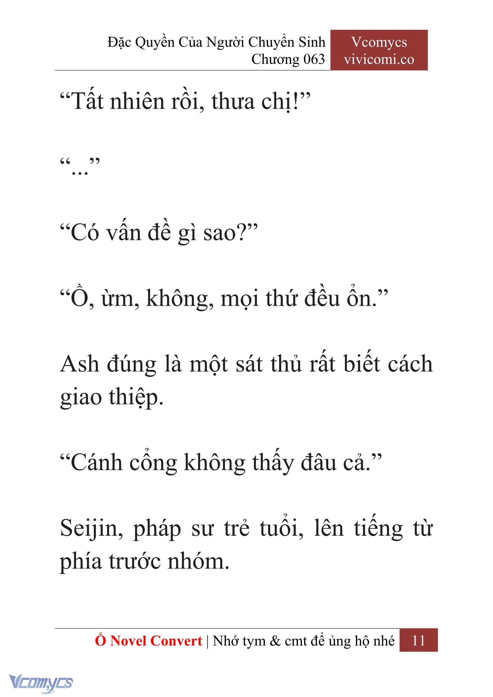 [Novel] Đặc Quyền Của Người Chuyển Sinh Chapter 63 - Trang 14