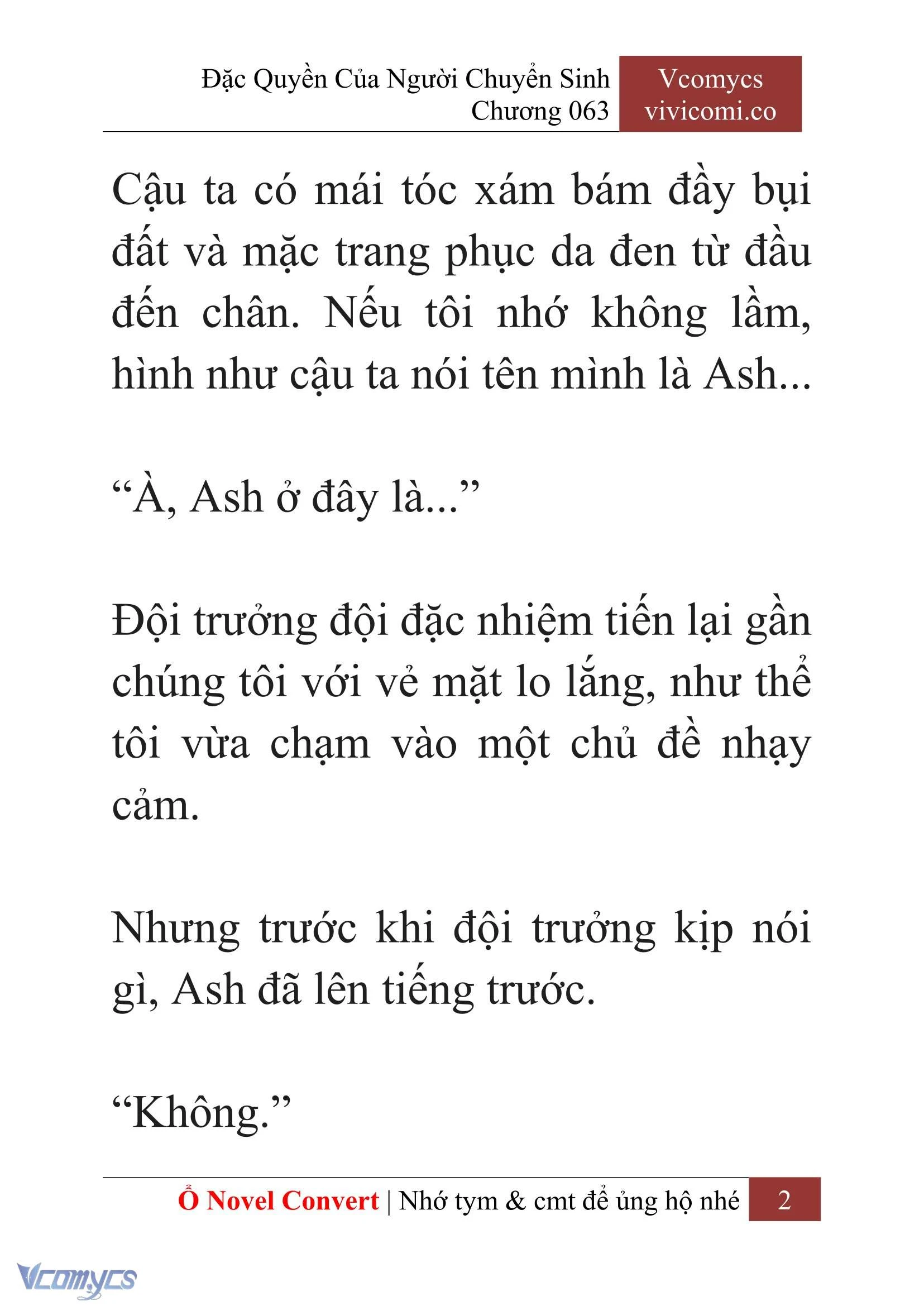 [Novel] Đặc Quyền Của Người Chuyển Sinh Chapter 63 - Trang 5