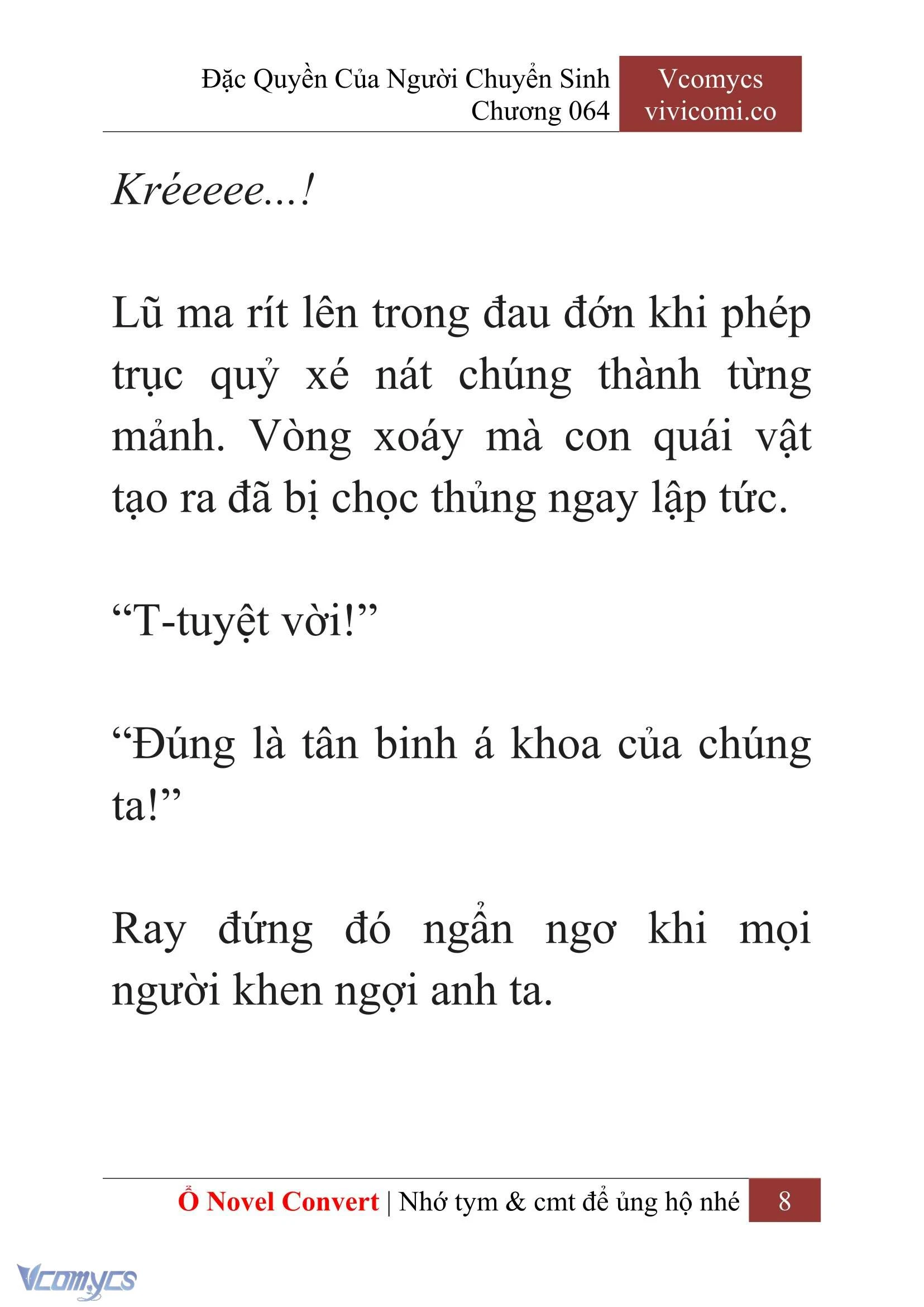 [Novel] Đặc Quyền Của Người Chuyển Sinh Chapter 64 - Trang 11