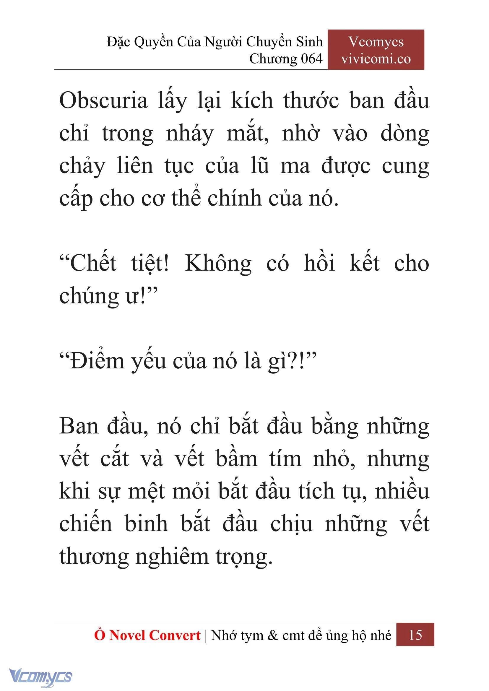 [Novel] Đặc Quyền Của Người Chuyển Sinh Chapter 64 - Trang 18