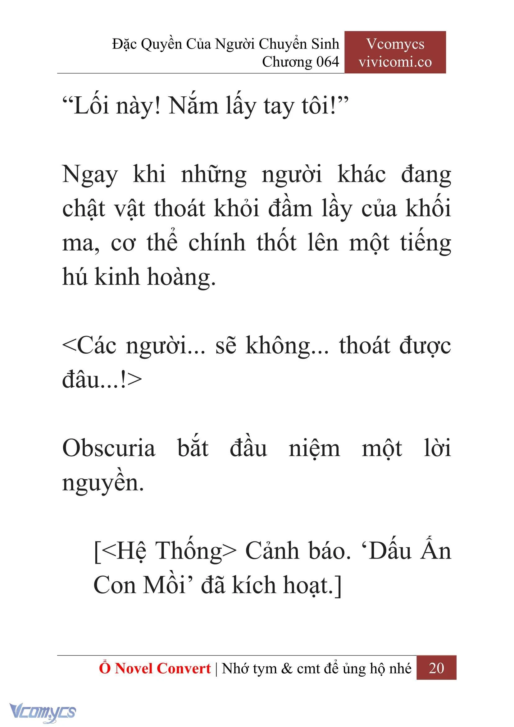 [Novel] Đặc Quyền Của Người Chuyển Sinh Chapter 64 - Trang 23