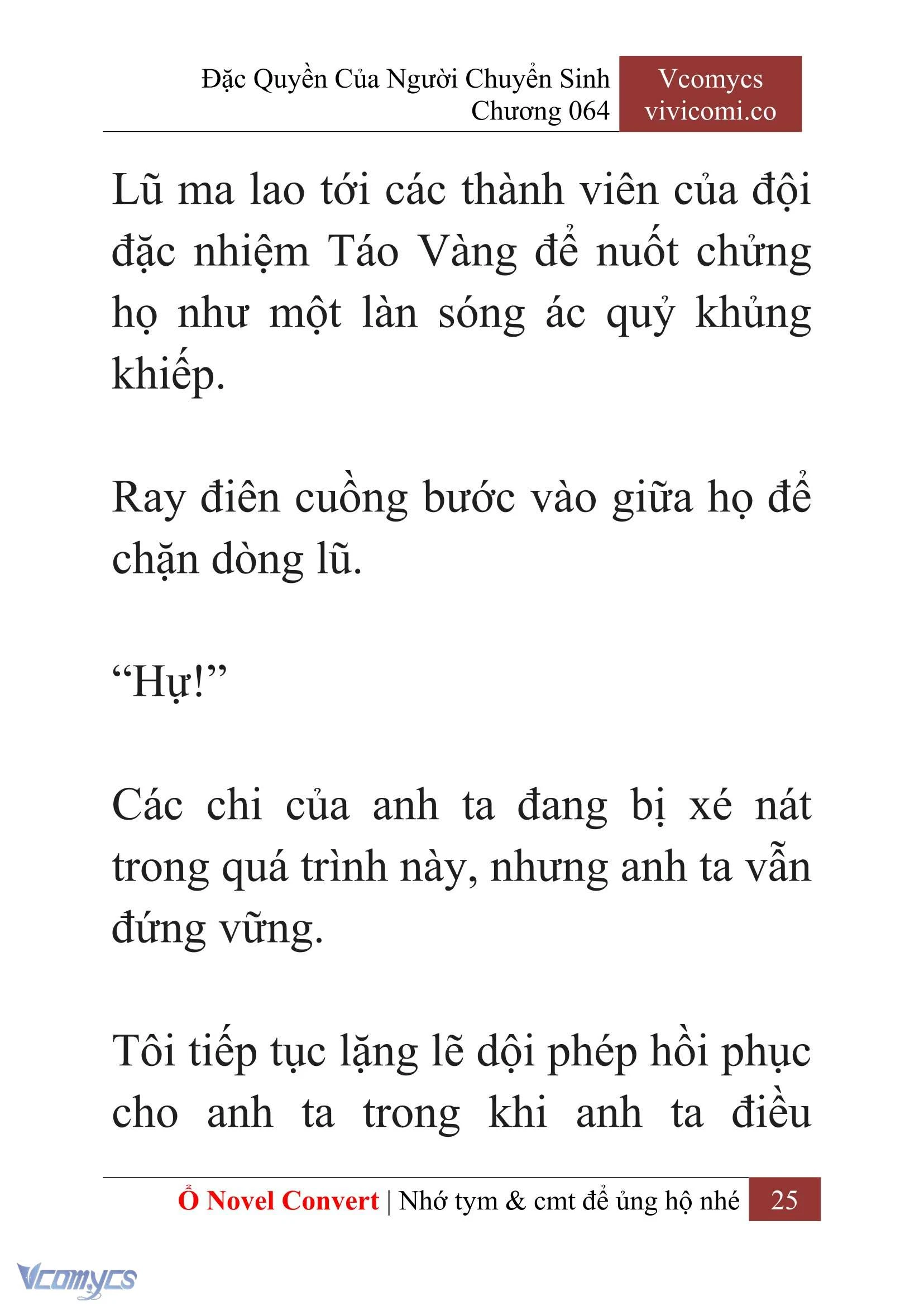 [Novel] Đặc Quyền Của Người Chuyển Sinh Chapter 64 - Trang 28