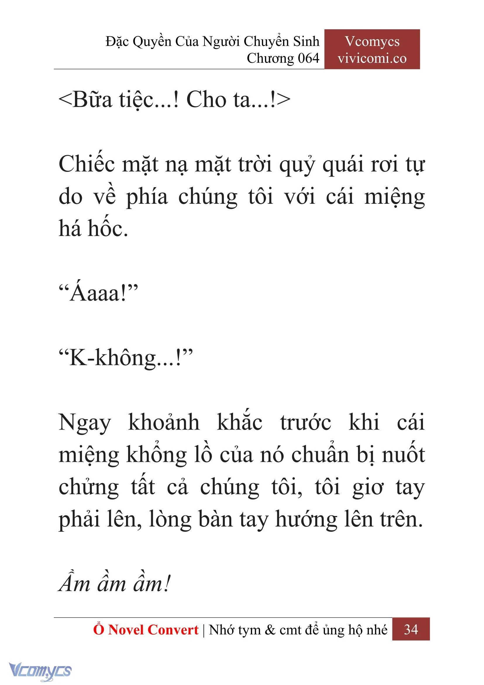 [Novel] Đặc Quyền Của Người Chuyển Sinh Chapter 64 - Trang 37