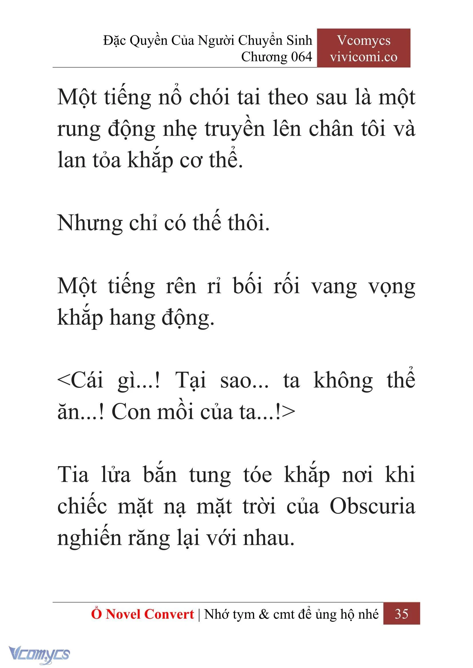 [Novel] Đặc Quyền Của Người Chuyển Sinh Chapter 64 - Trang 38
