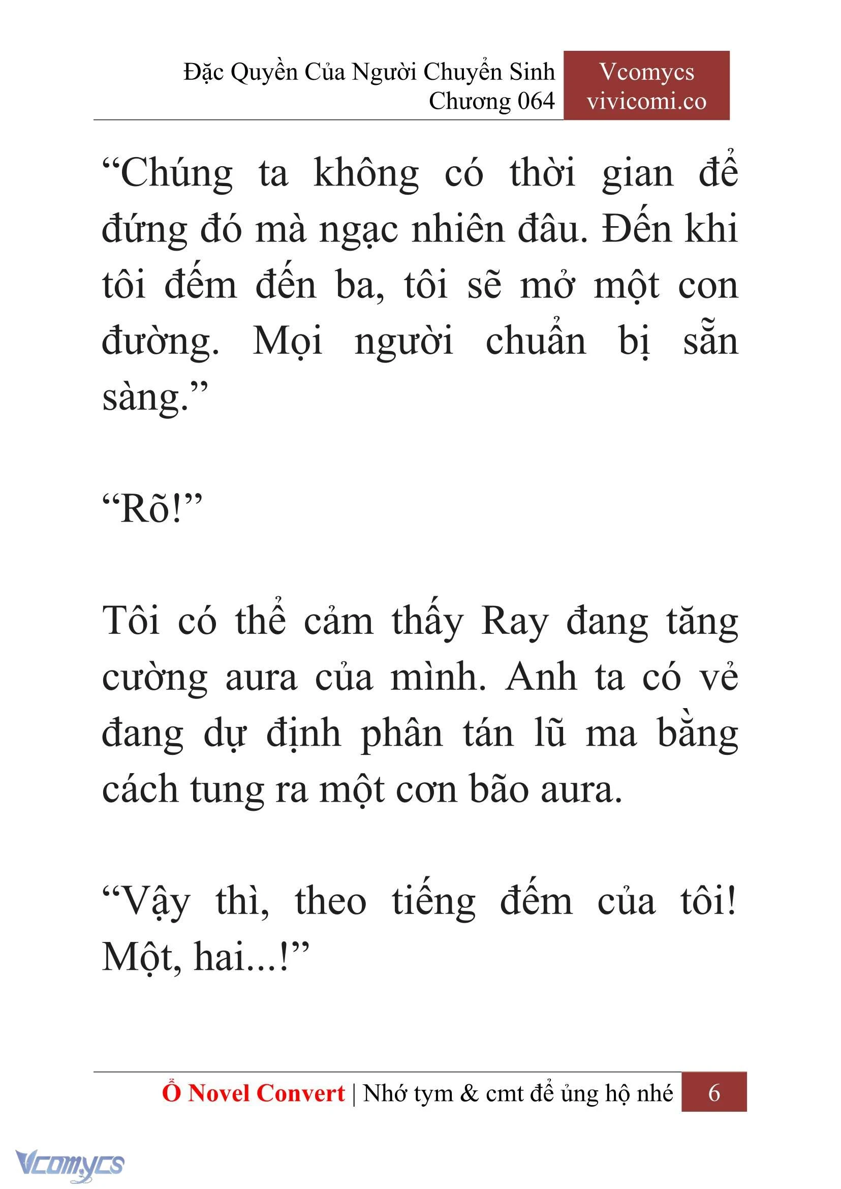 [Novel] Đặc Quyền Của Người Chuyển Sinh Chapter 64 - Trang 9