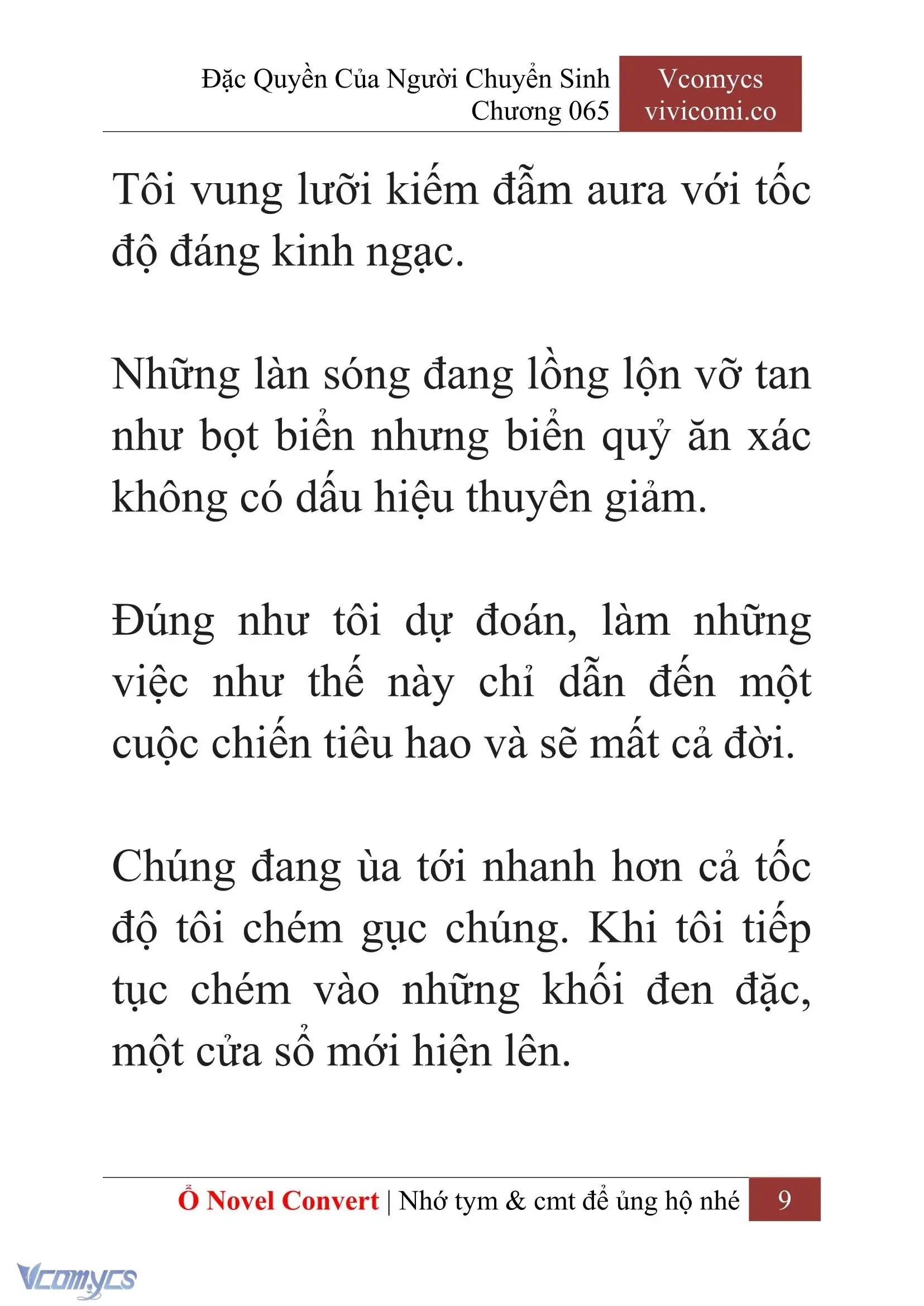 [Novel] Đặc Quyền Của Người Chuyển Sinh Chapter 65 - Trang 12