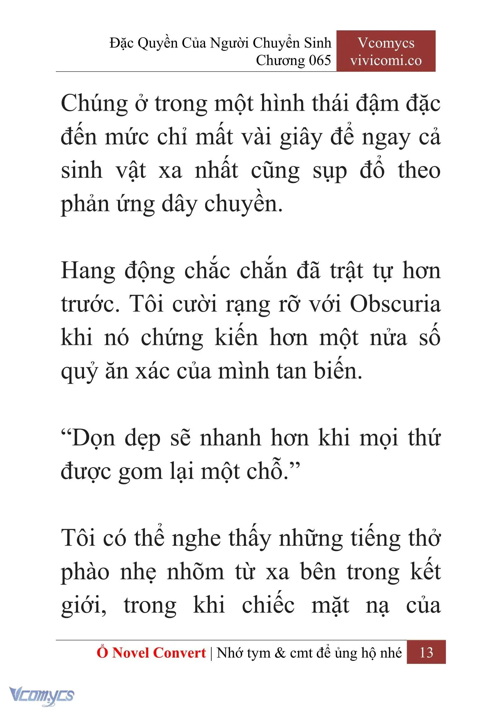 [Novel] Đặc Quyền Của Người Chuyển Sinh Chapter 65 - Trang 16