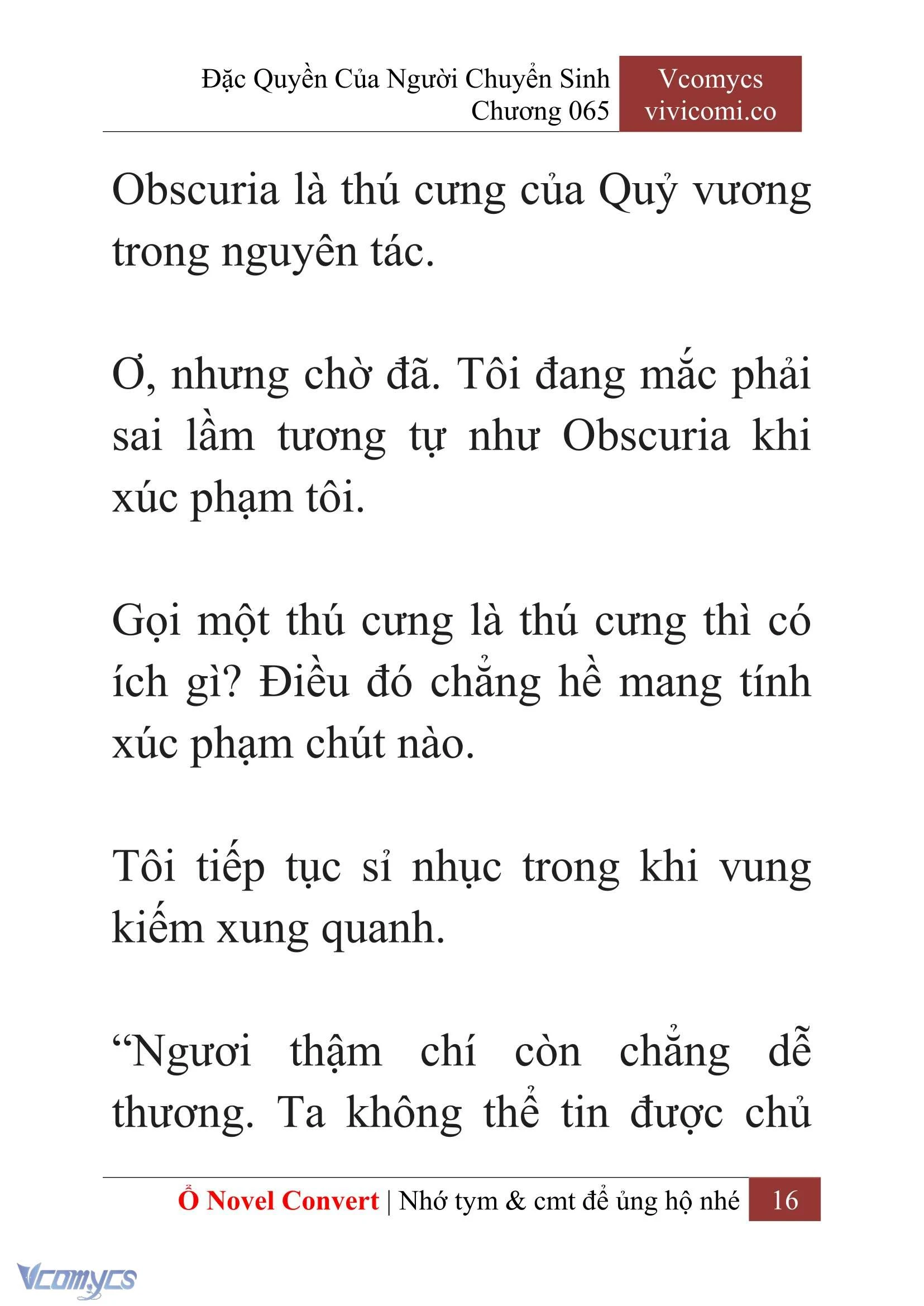 [Novel] Đặc Quyền Của Người Chuyển Sinh Chapter 65 - Trang 19