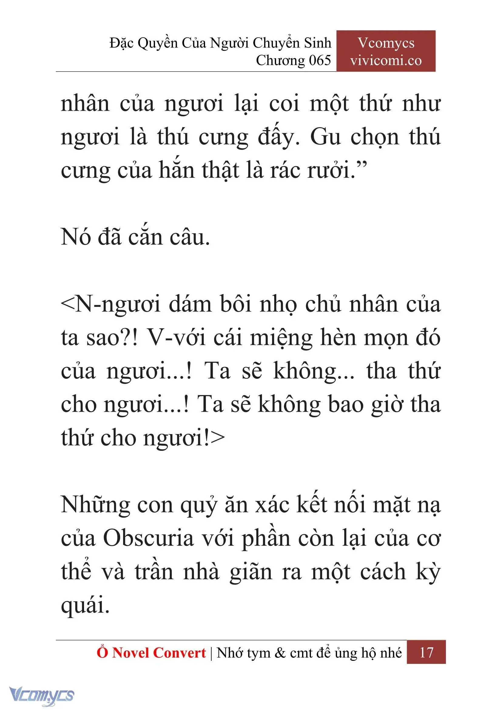 [Novel] Đặc Quyền Của Người Chuyển Sinh Chapter 65 - Trang 20