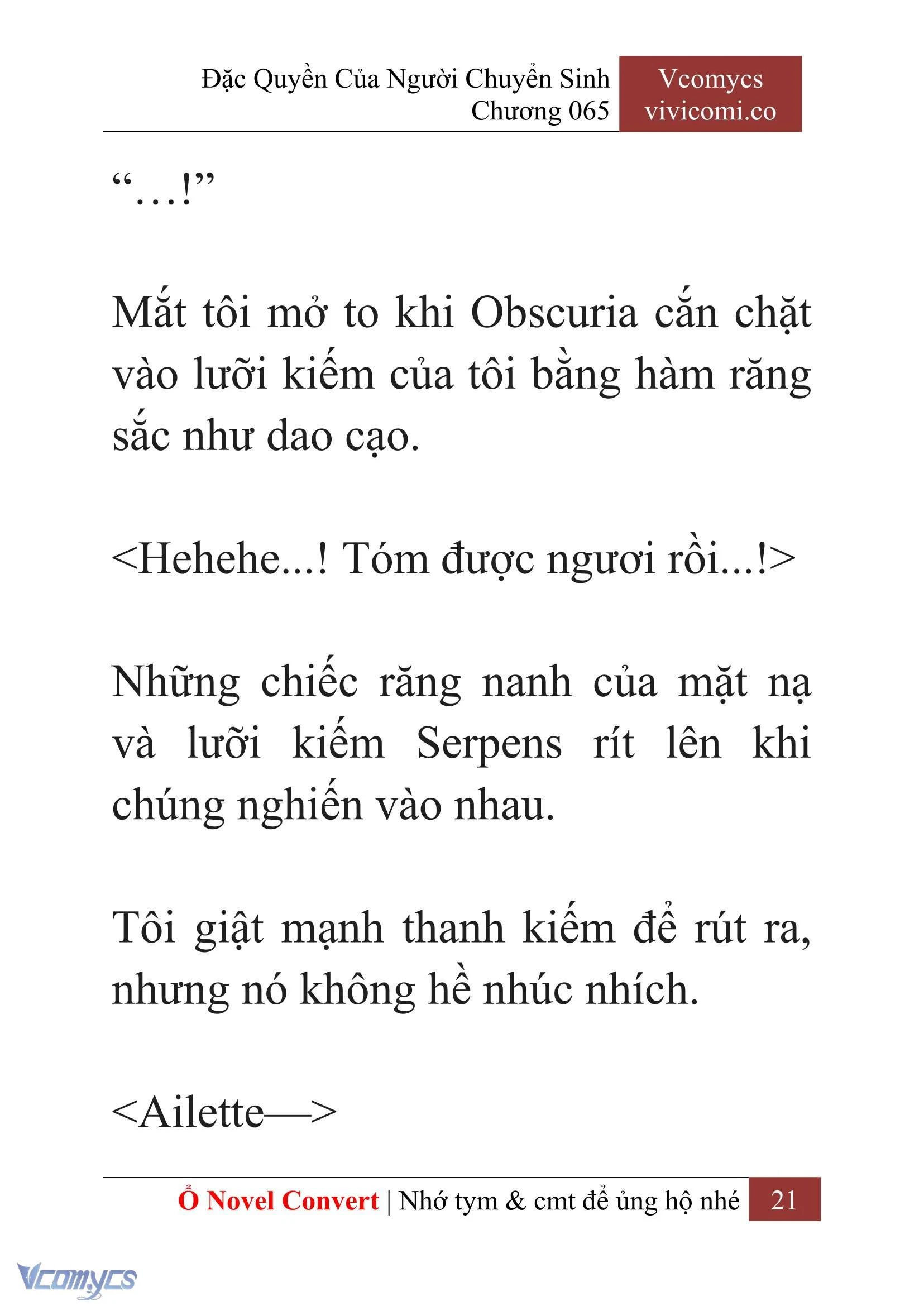 [Novel] Đặc Quyền Của Người Chuyển Sinh Chapter 65 - Trang 24