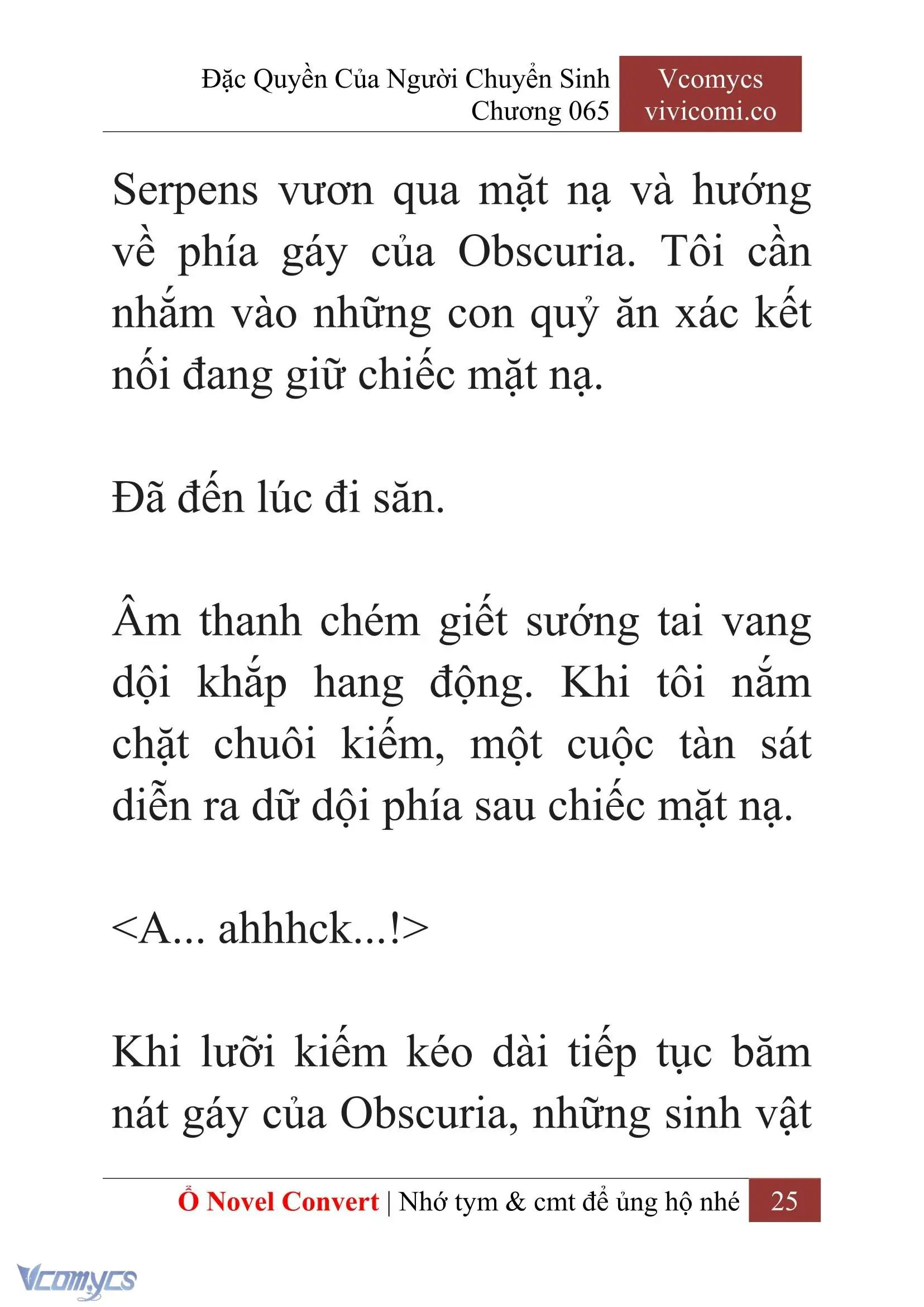 [Novel] Đặc Quyền Của Người Chuyển Sinh Chapter 65 - Trang 28